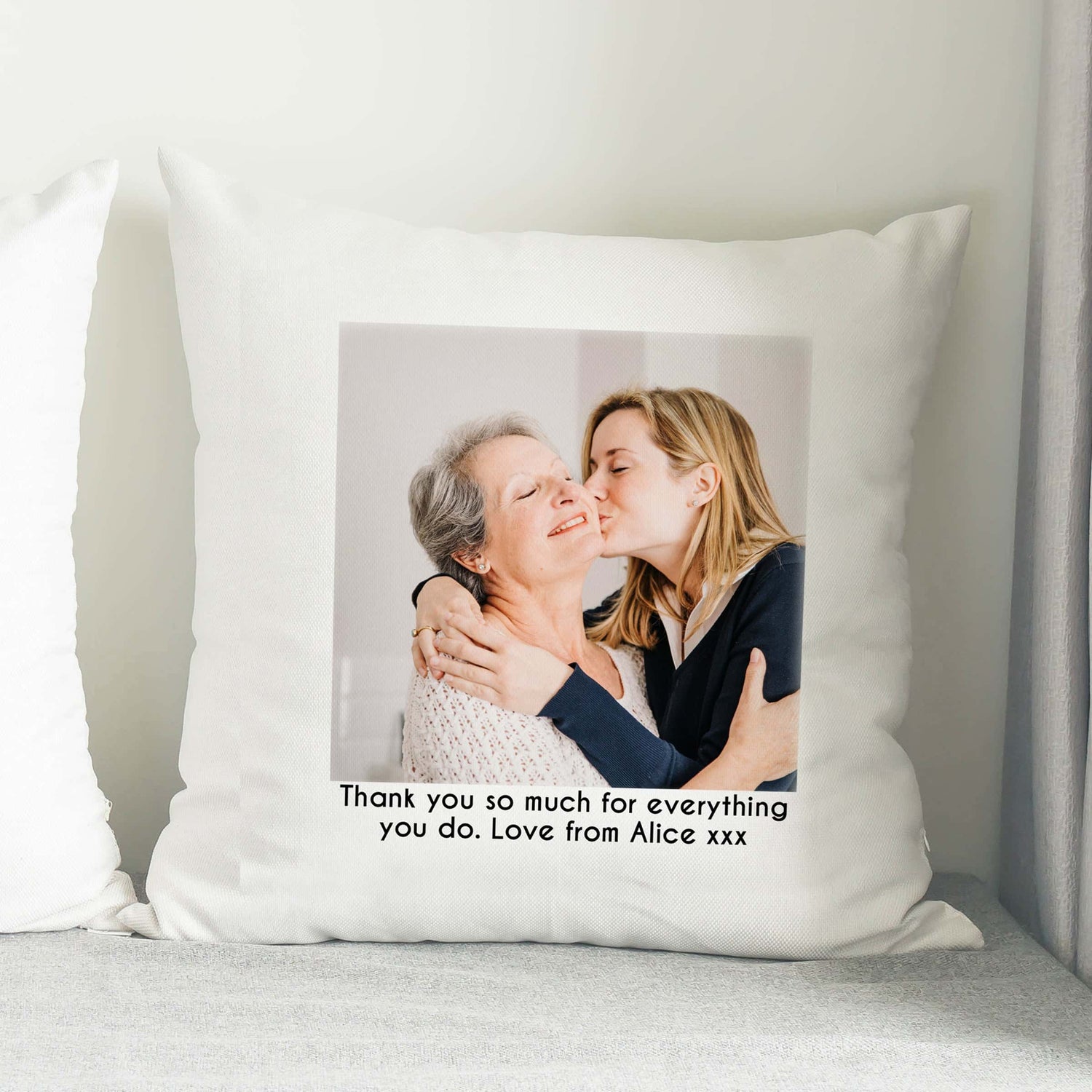 Personalised Photo Upload Cushion - gift & personalise