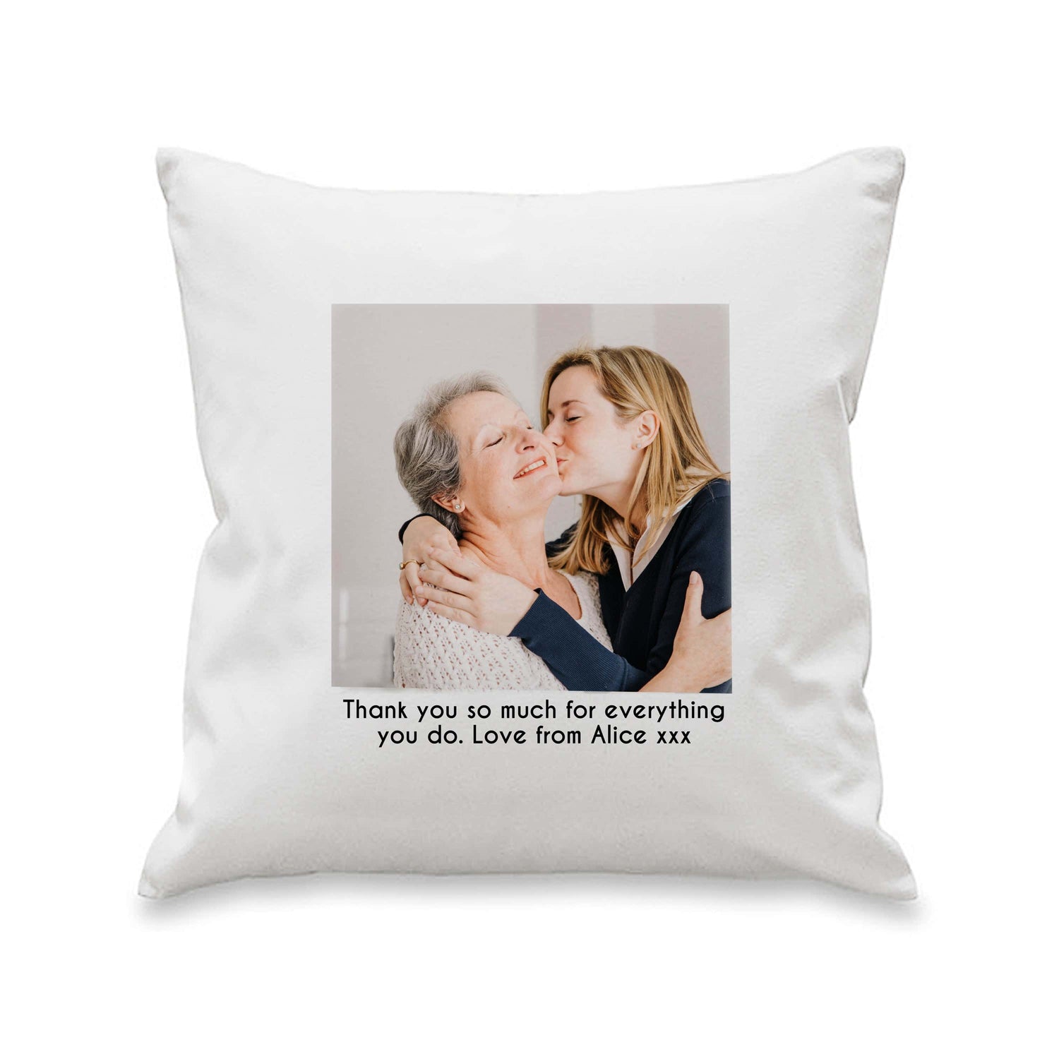 Personalised Photo Upload Cushion - gift & personalise