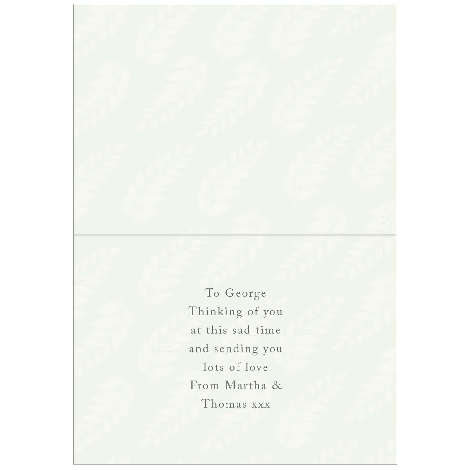 Personalised In Loving Memory Card - gift & personalise