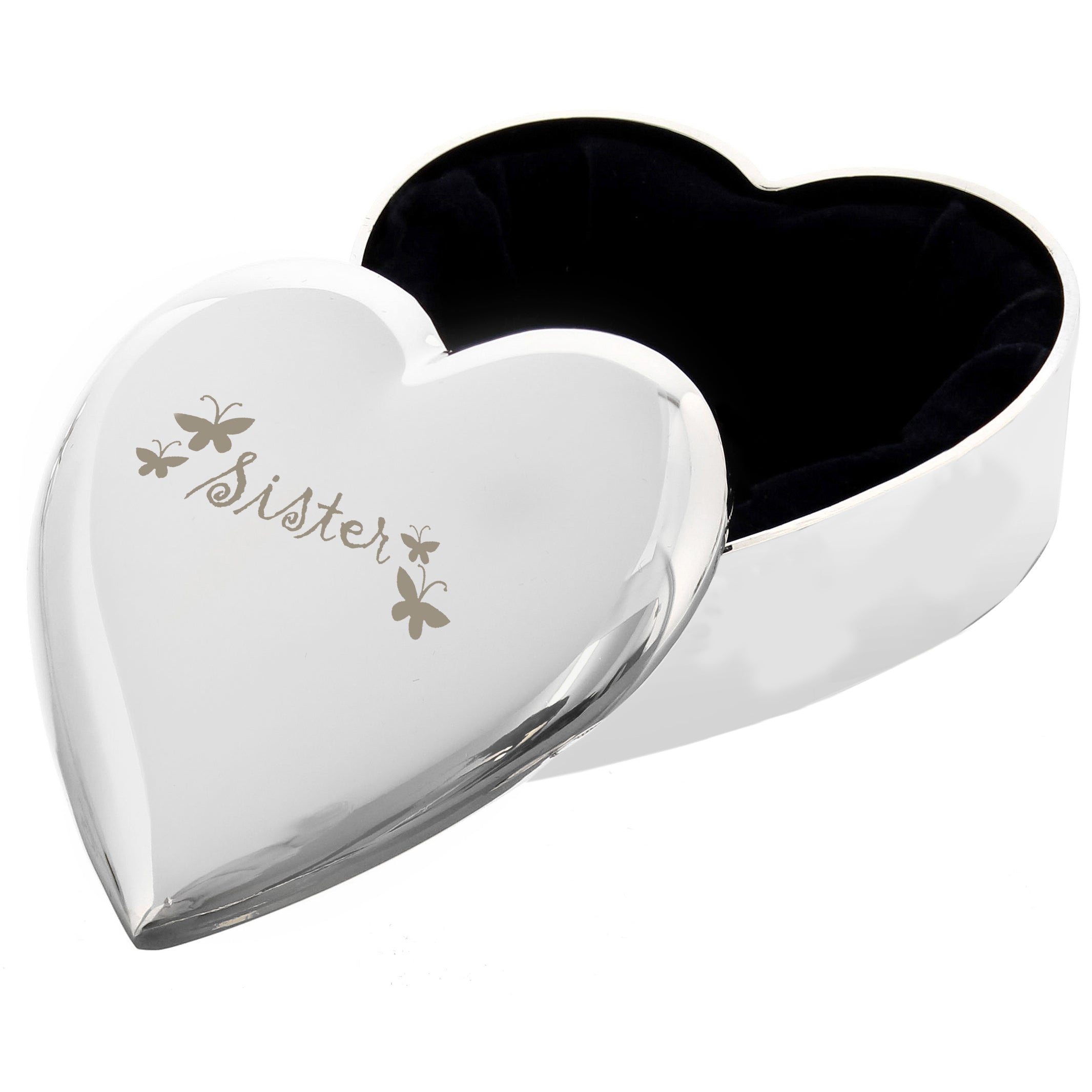 Sister Heart Trinket Box - gift & personalise