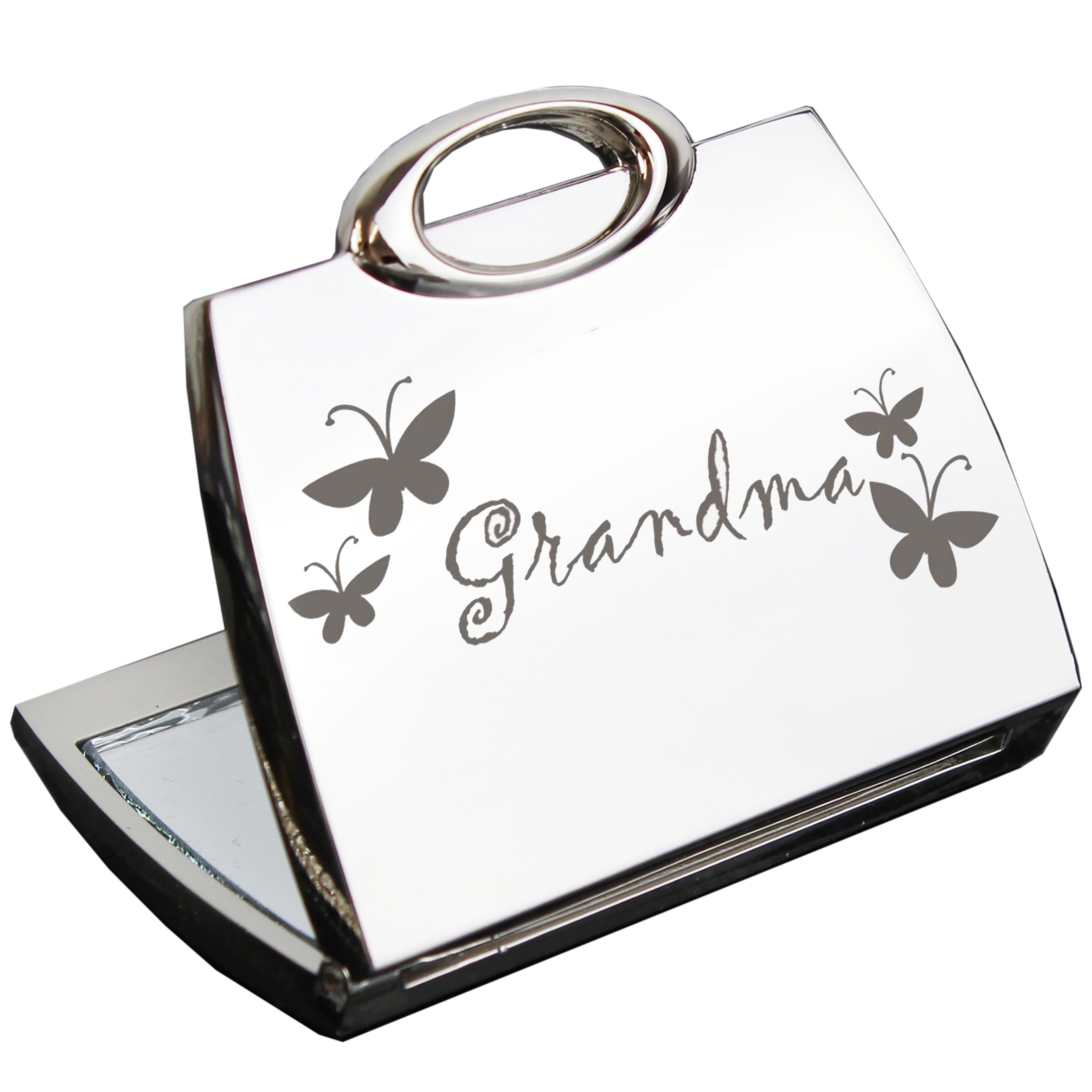 Grandma Handbag Compact Mirror - gift & personalise