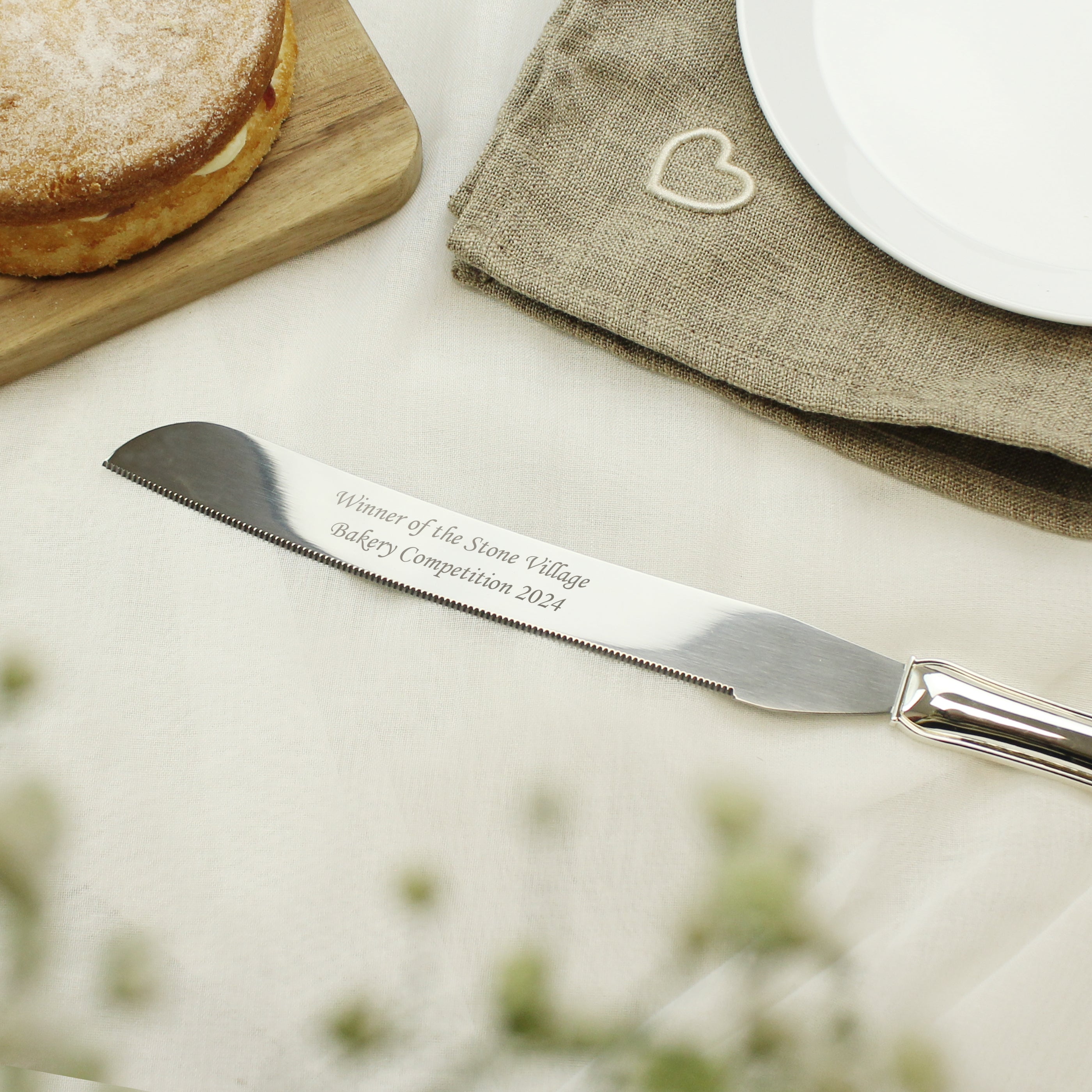 Personalised Classic Cake Knife - gift & personalise