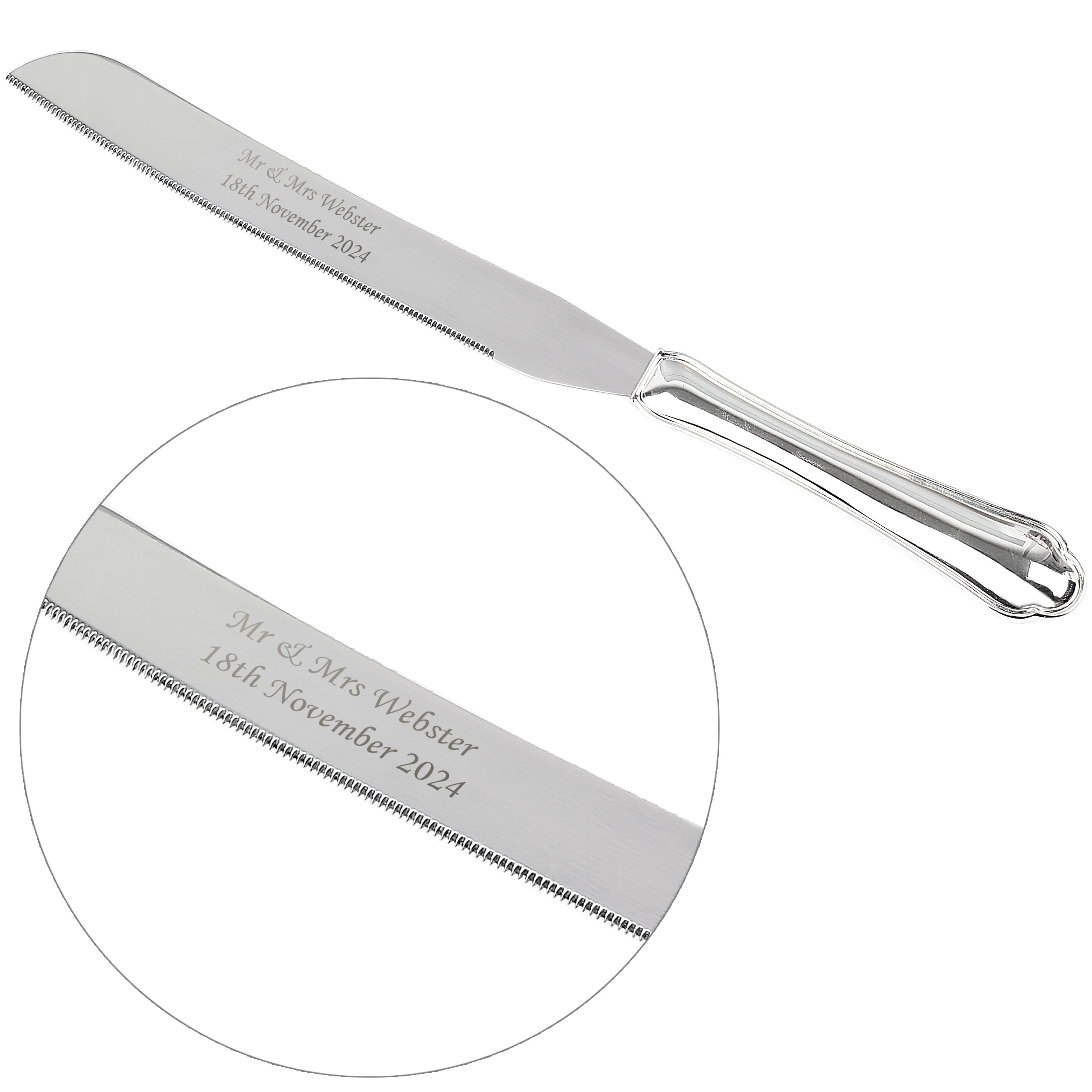 Personalised Classic Cake Knife - gift & personalise