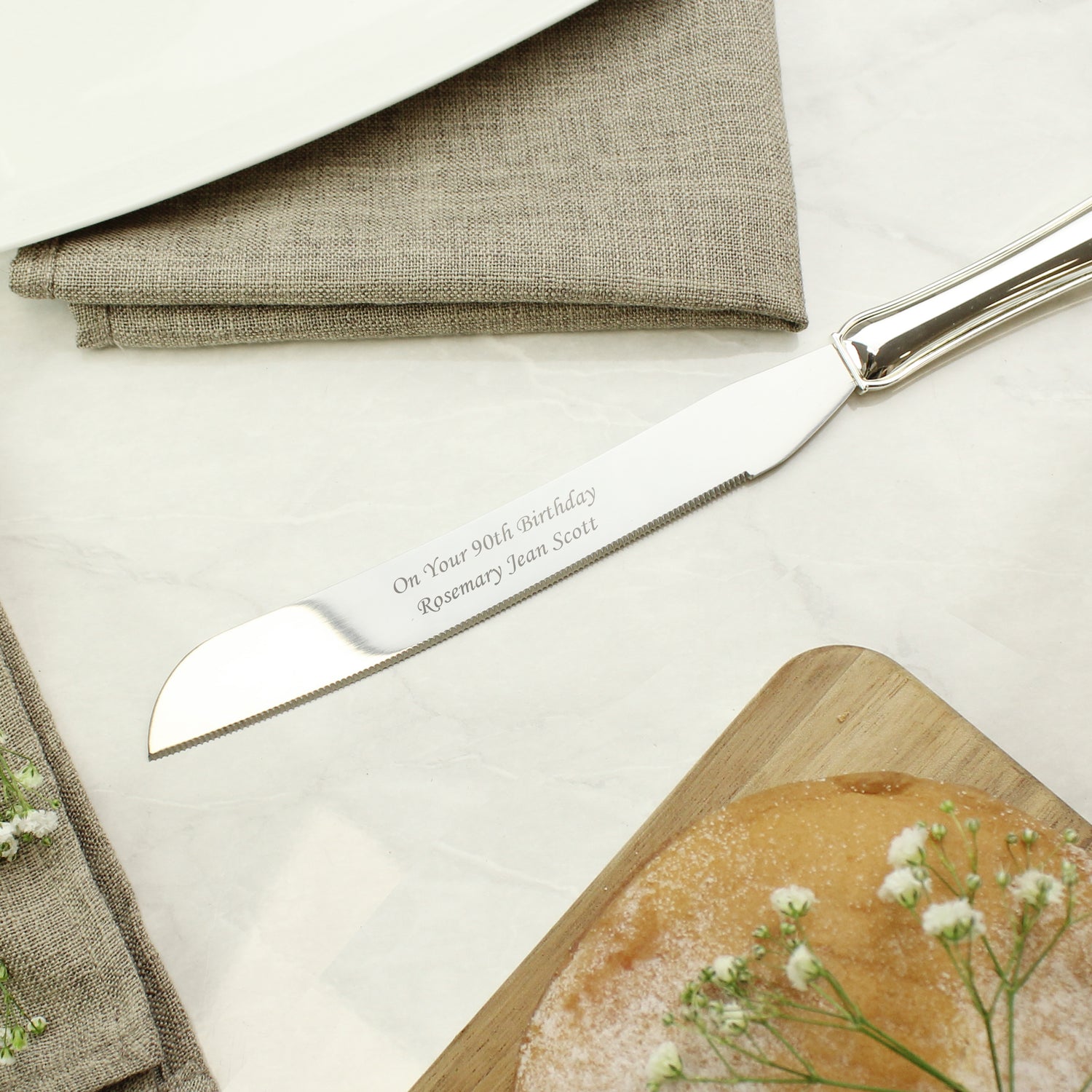 Personalised Classic Cake Knife - gift & personalise