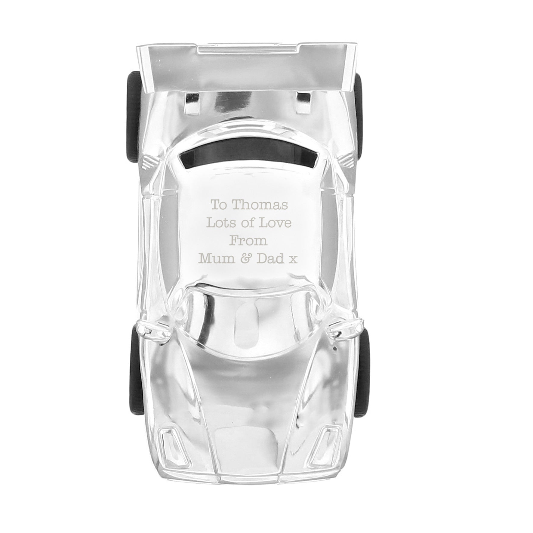 Personalised Racing Car Money Box - gift & personalise