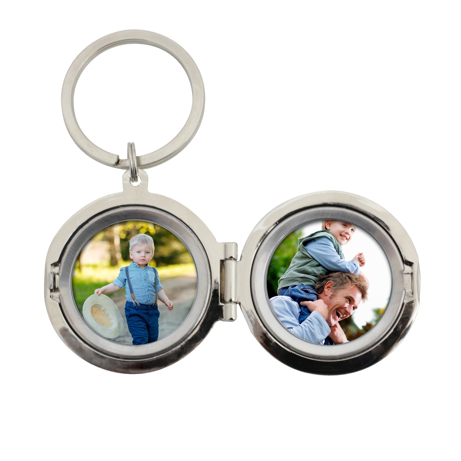 Personalised No.1 Dad Photo Keyring - gift & personalise