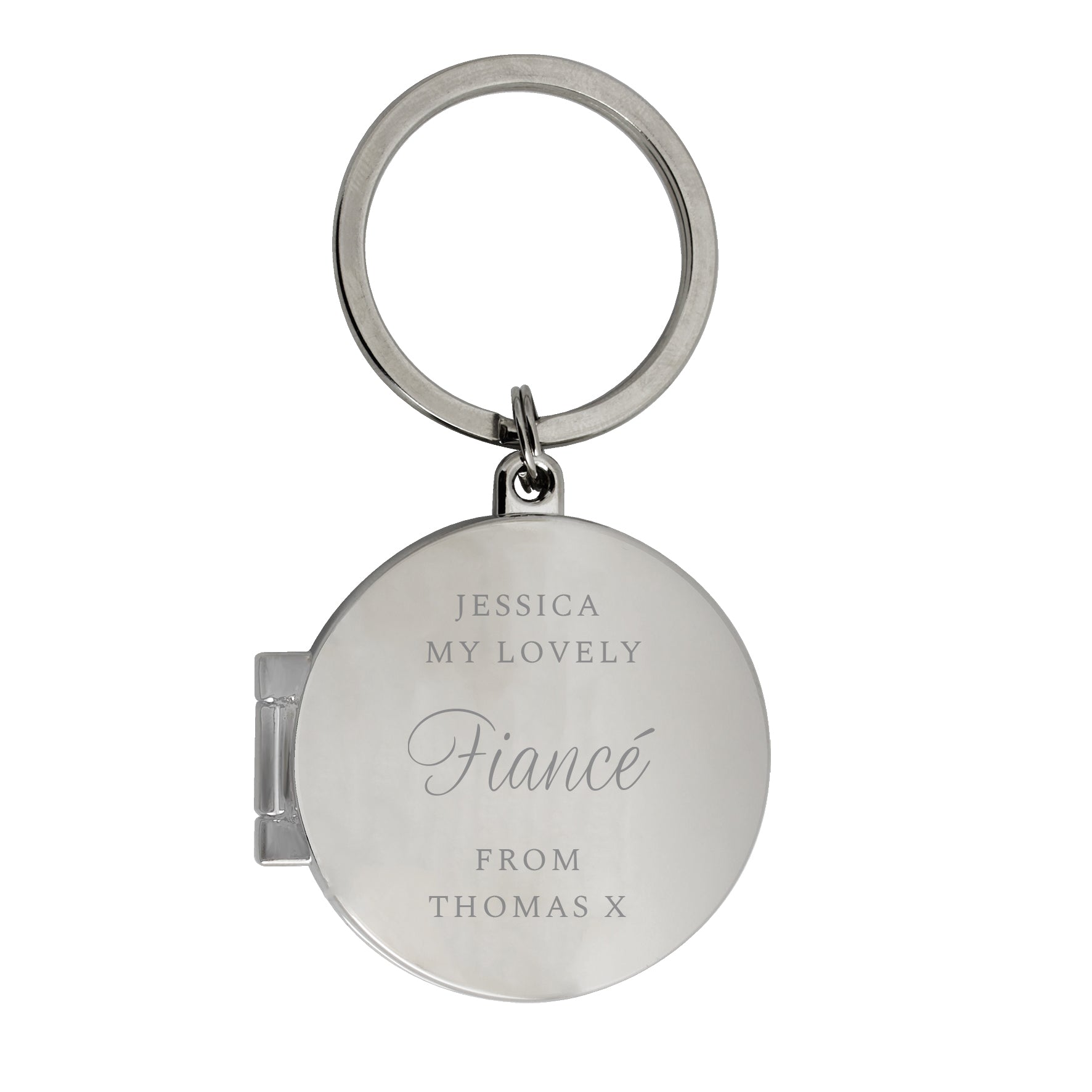 Personalised Classic Photo Keyring - gift & personalise