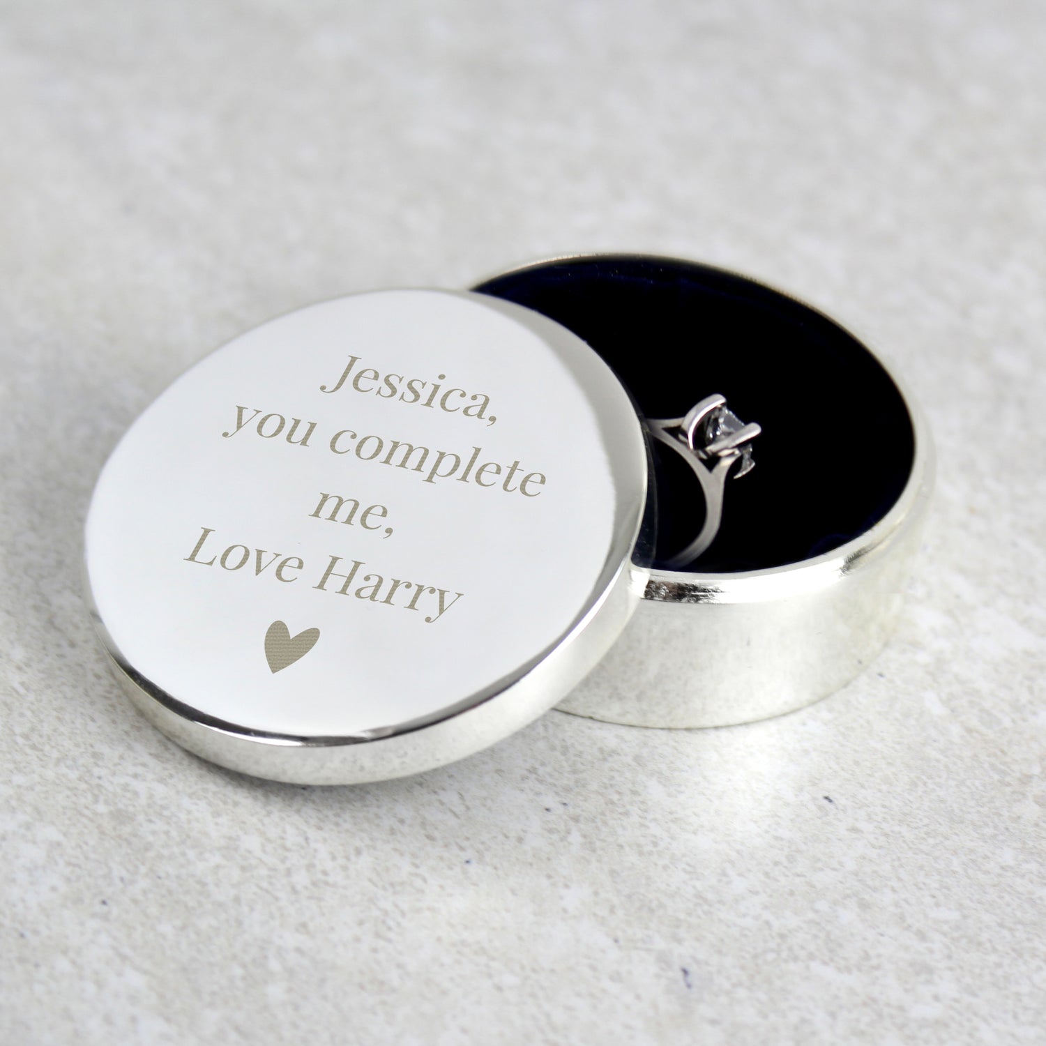 Personalised Ring Box - gift & personalise