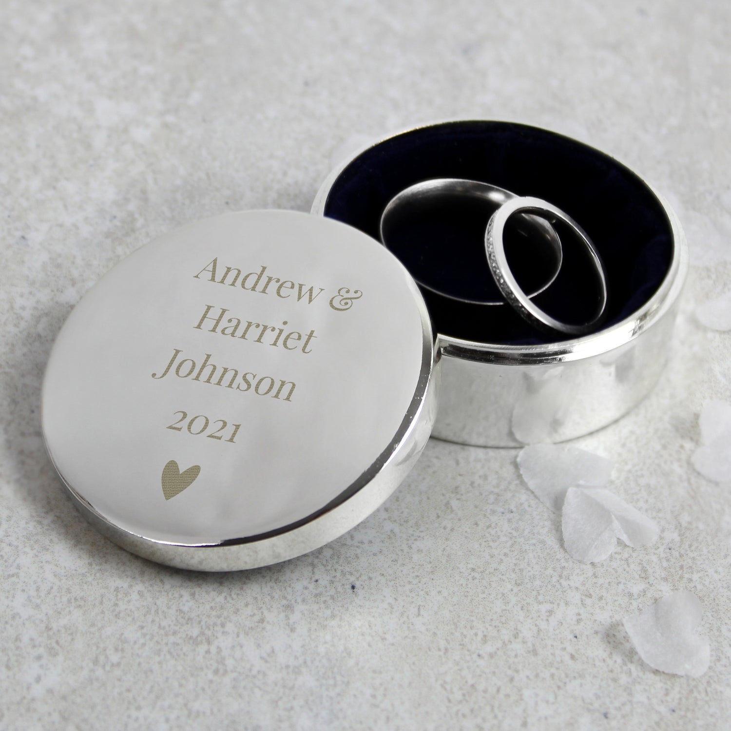 Personalised Ring Box - gift & personalise