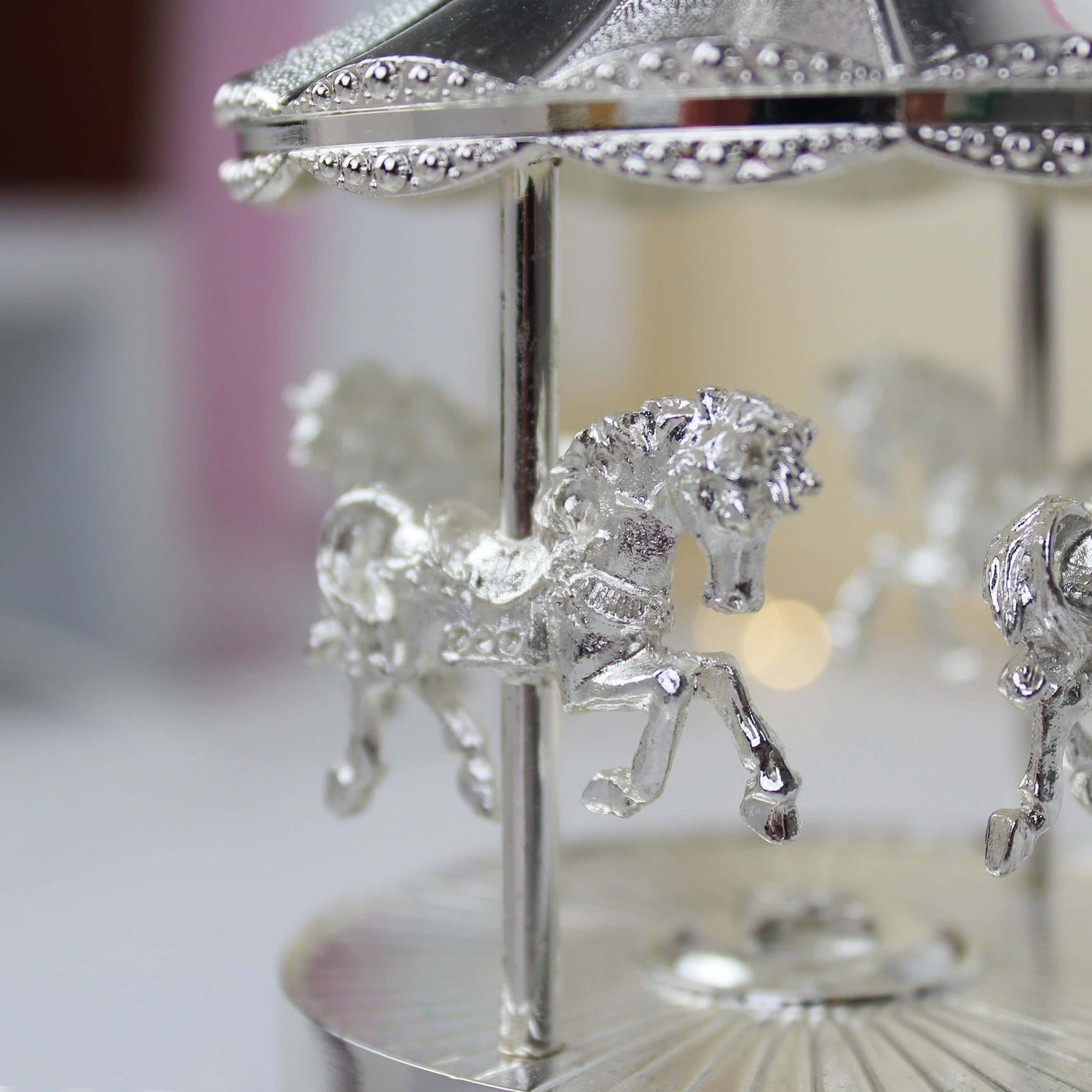 Personalised Musical Carousel Ornament - gift & personalise