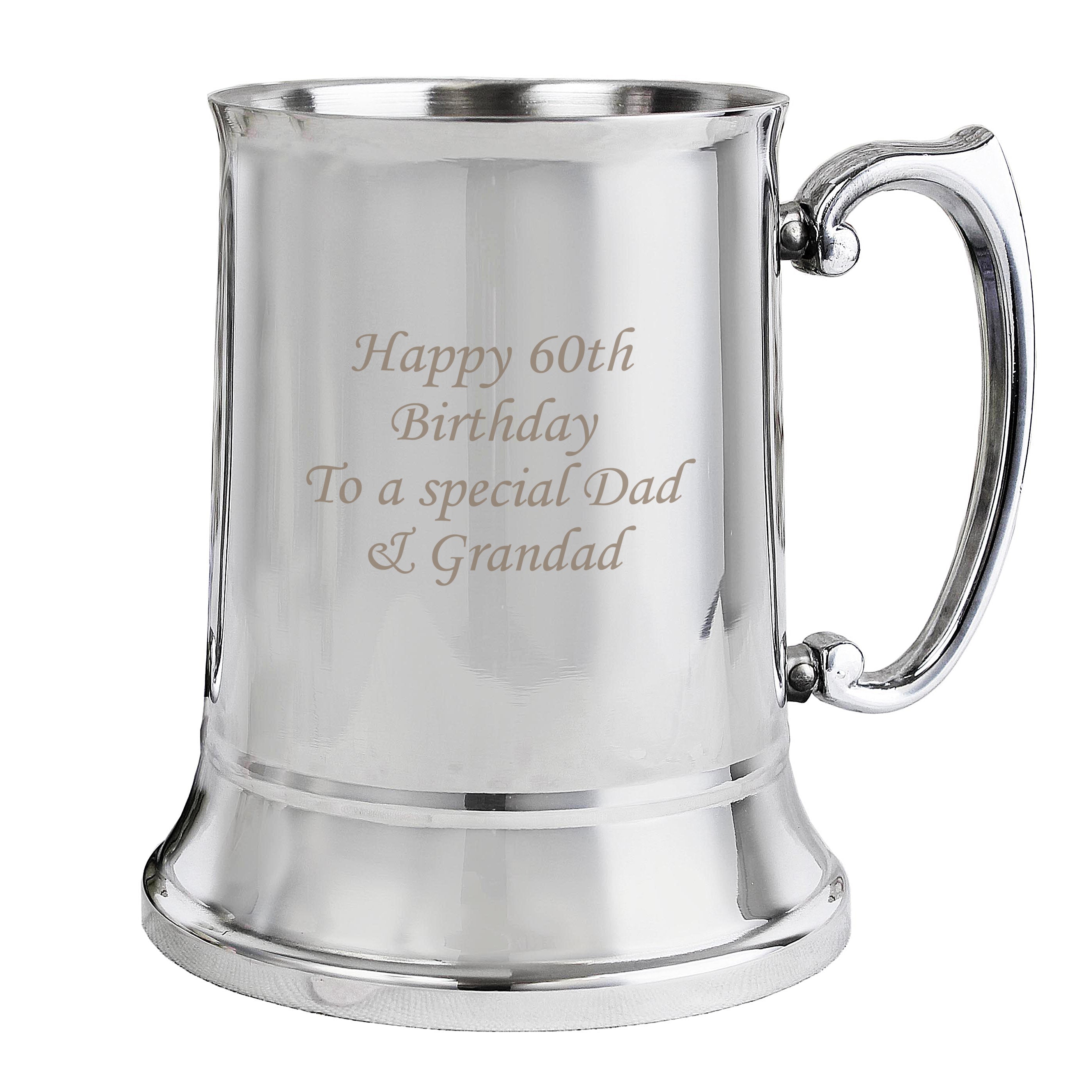 Personalised Stainless Steel Tankard - gift & personalise