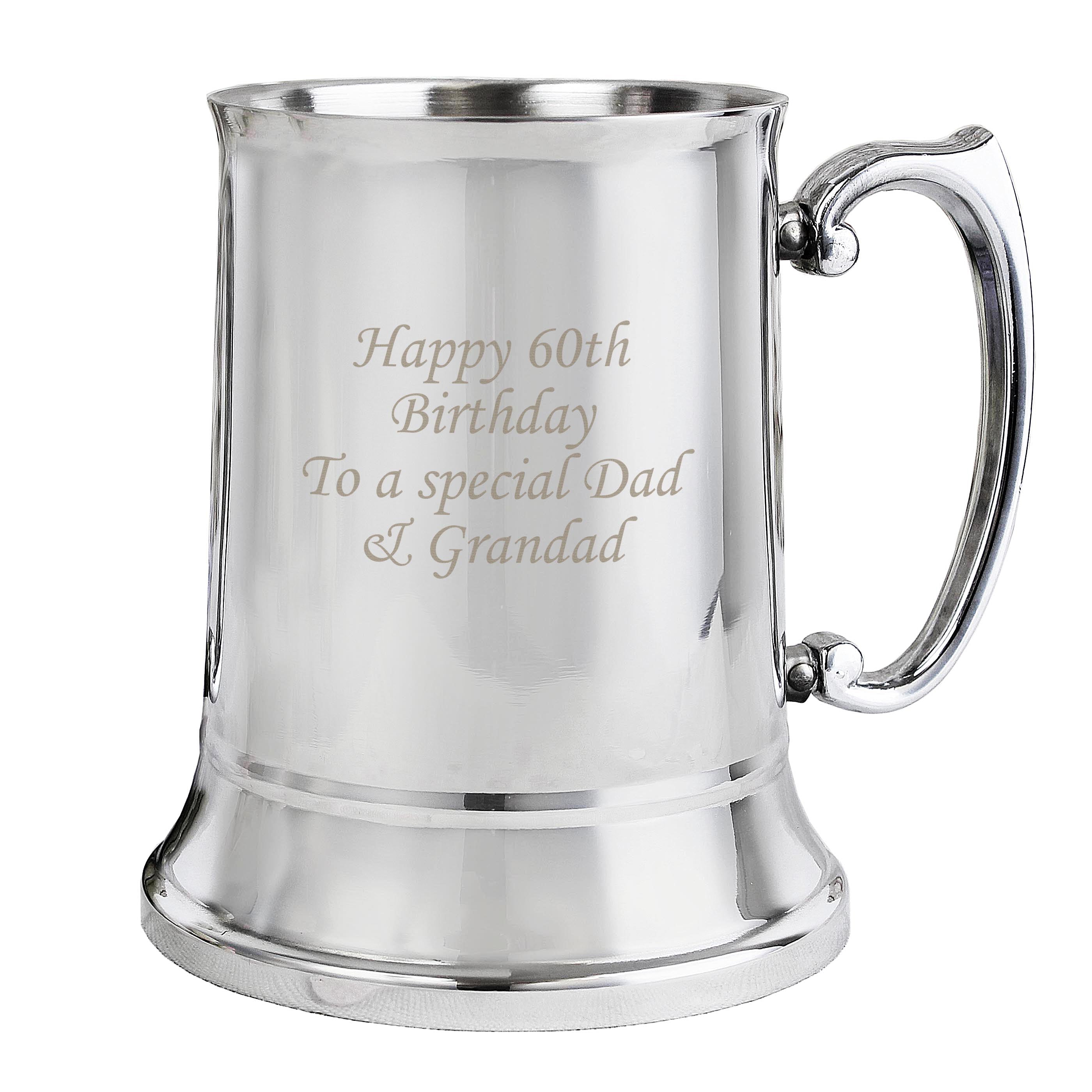 Personalised Stainless Steel Tankard - gift & personalise