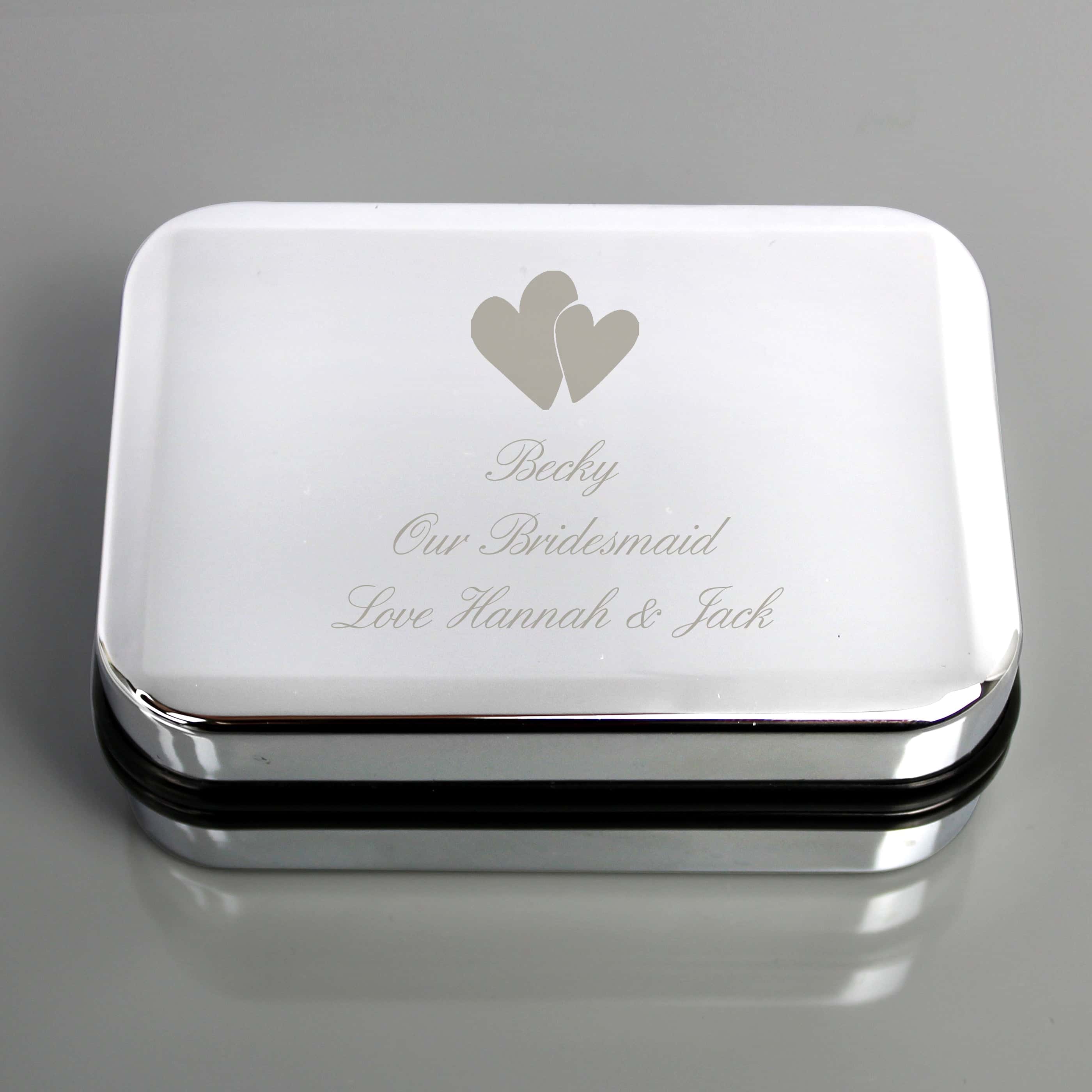 Personalised Heart Motif Necklace Gift Box - gift & personalise