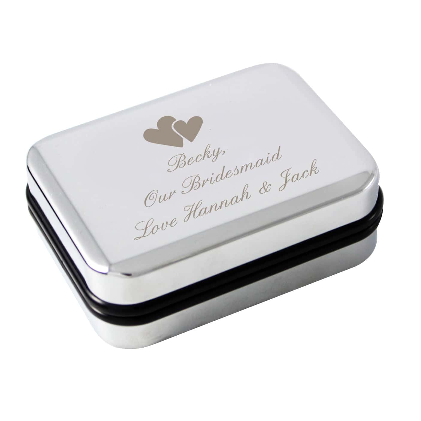 Personalised Heart Motif Necklace Gift Box - gift & personalise