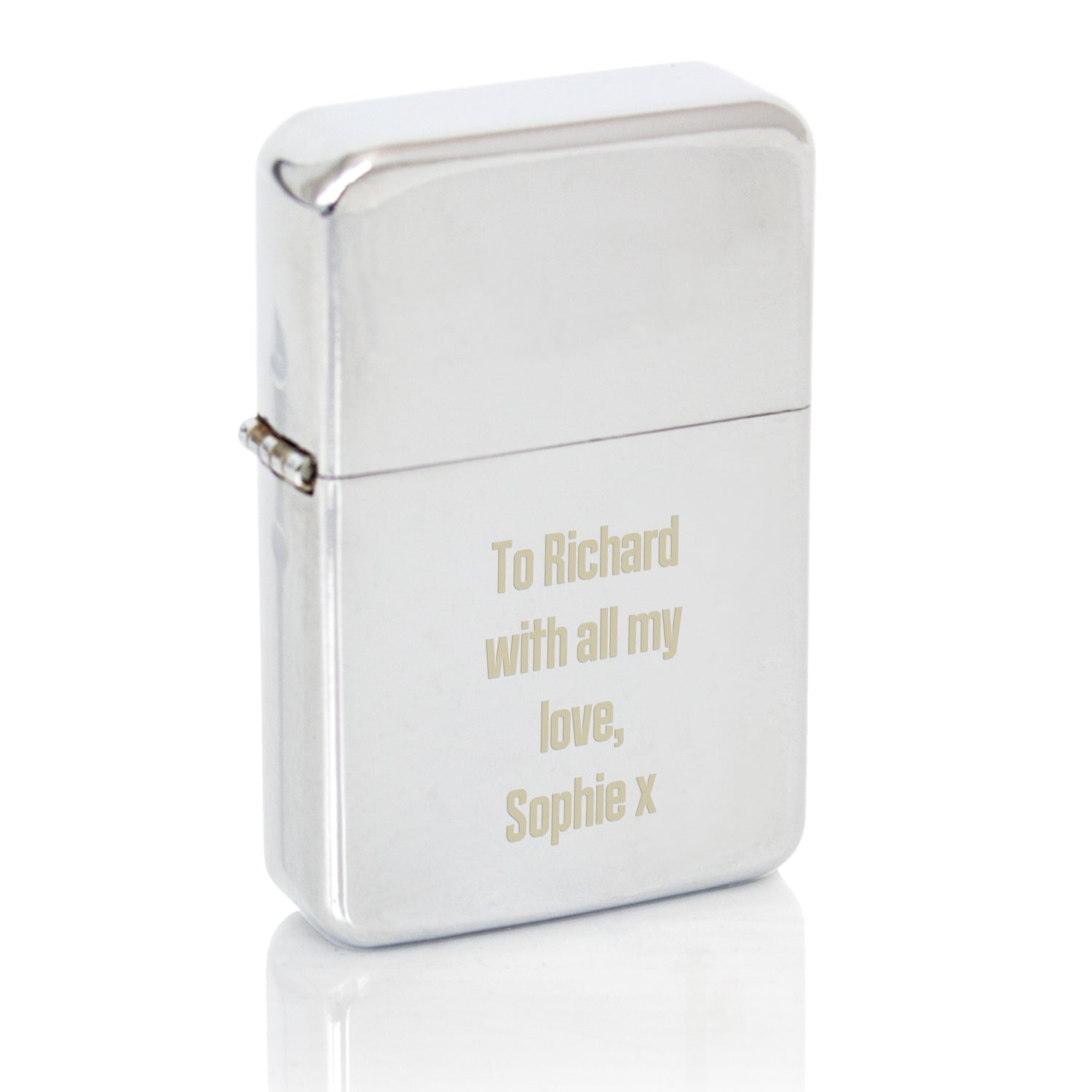 Personalised Bold Font Lighter - gift & personalise