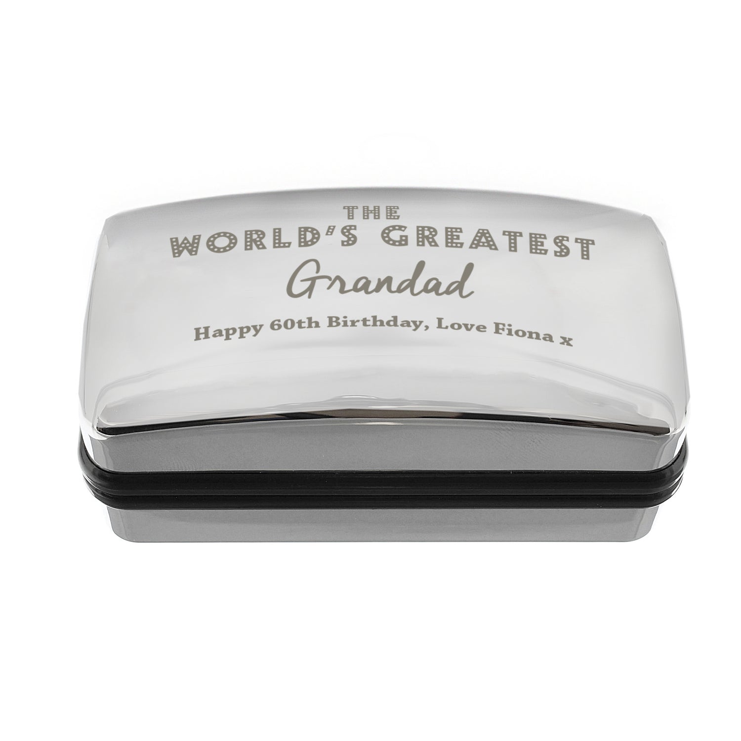 Personalised 'The World's Greatest' Cufflink Box - gift & personalise