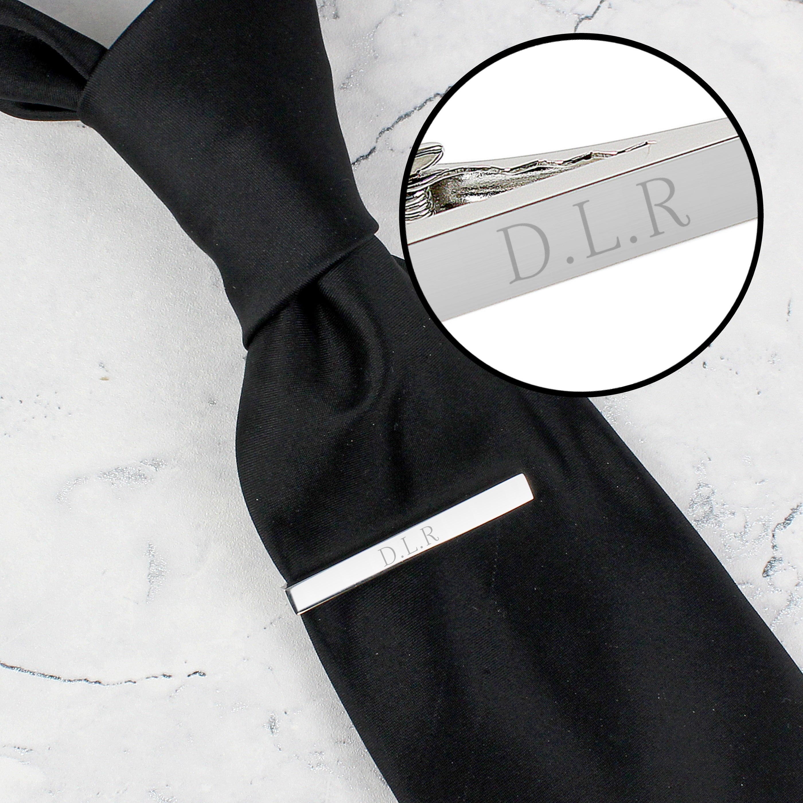 Personalised Initials Tie Clip - gift & personalise