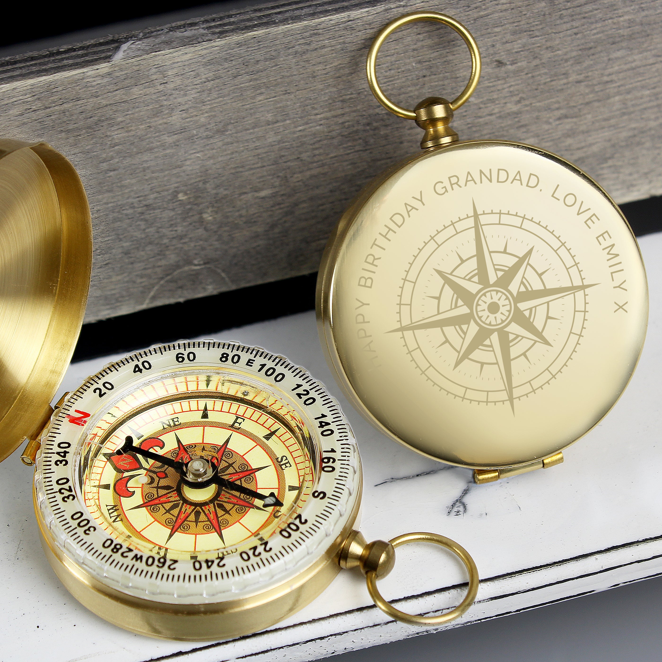 Personalised Keepsake Compass - gift & personalise