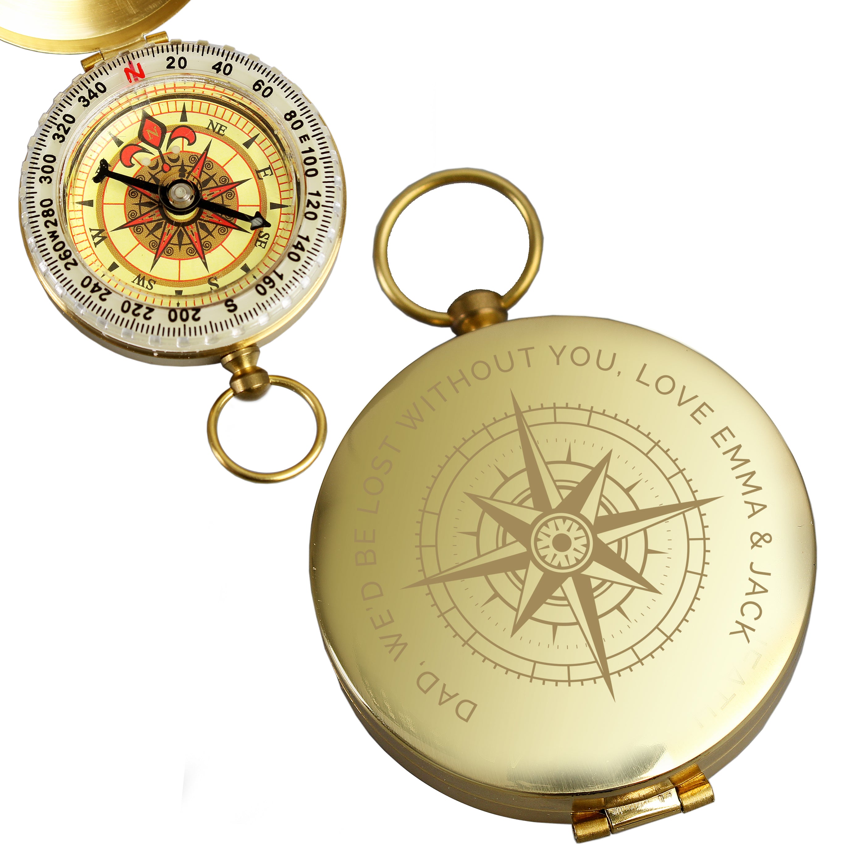 Personalised Keepsake Compass - gift & personalise