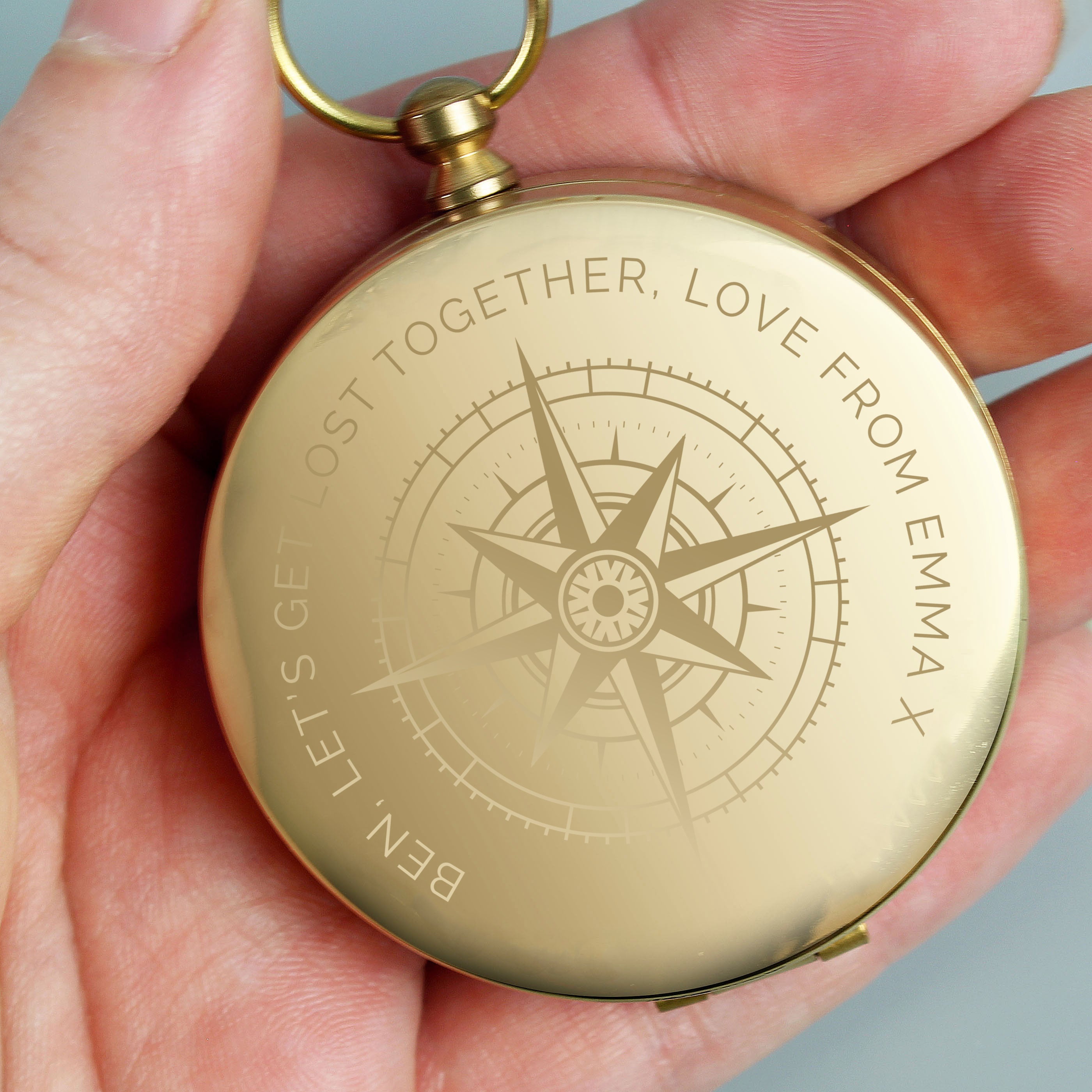 Personalised Keepsake Compass - gift & personalise