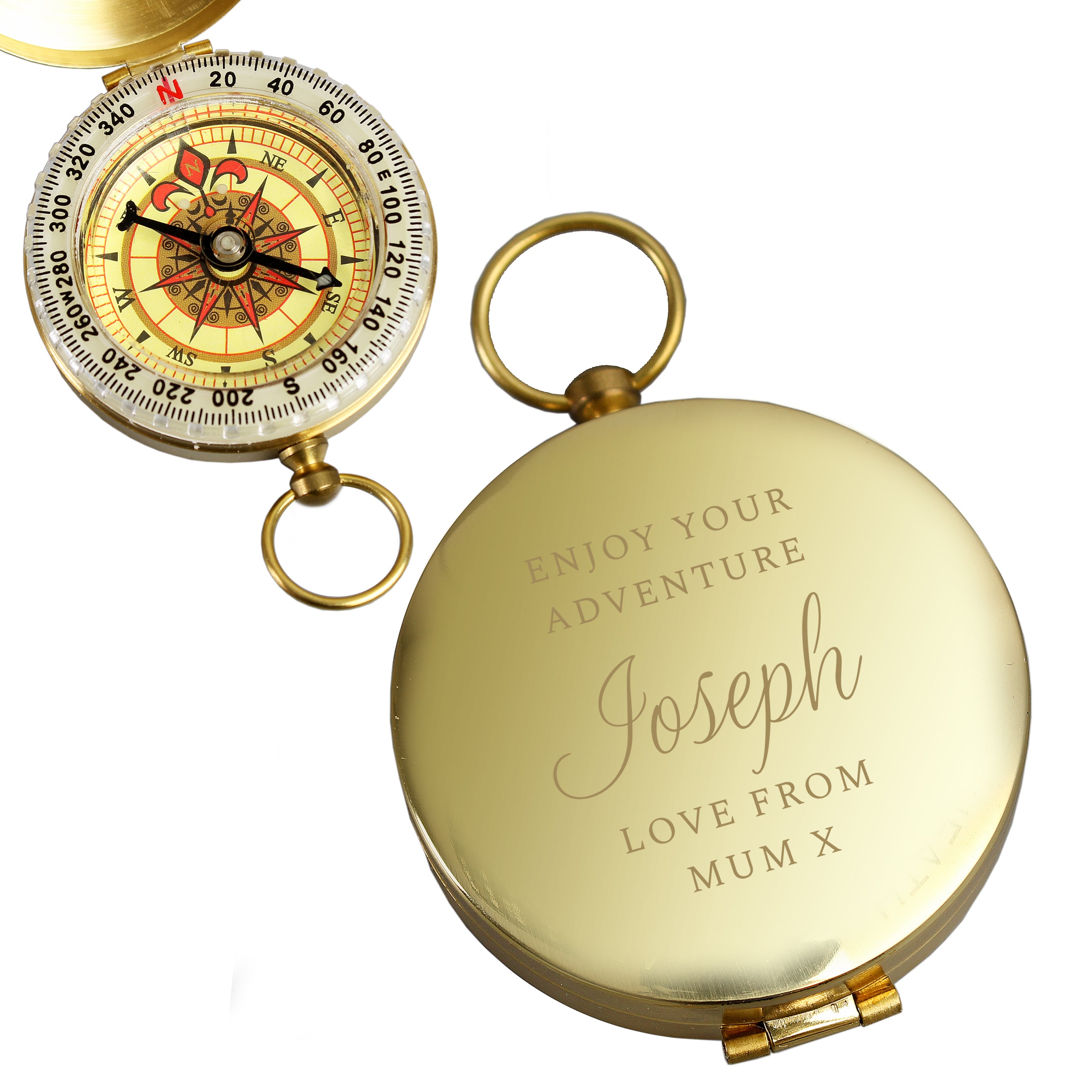 Personalised Classic Keepsake Compass - gift & personalise