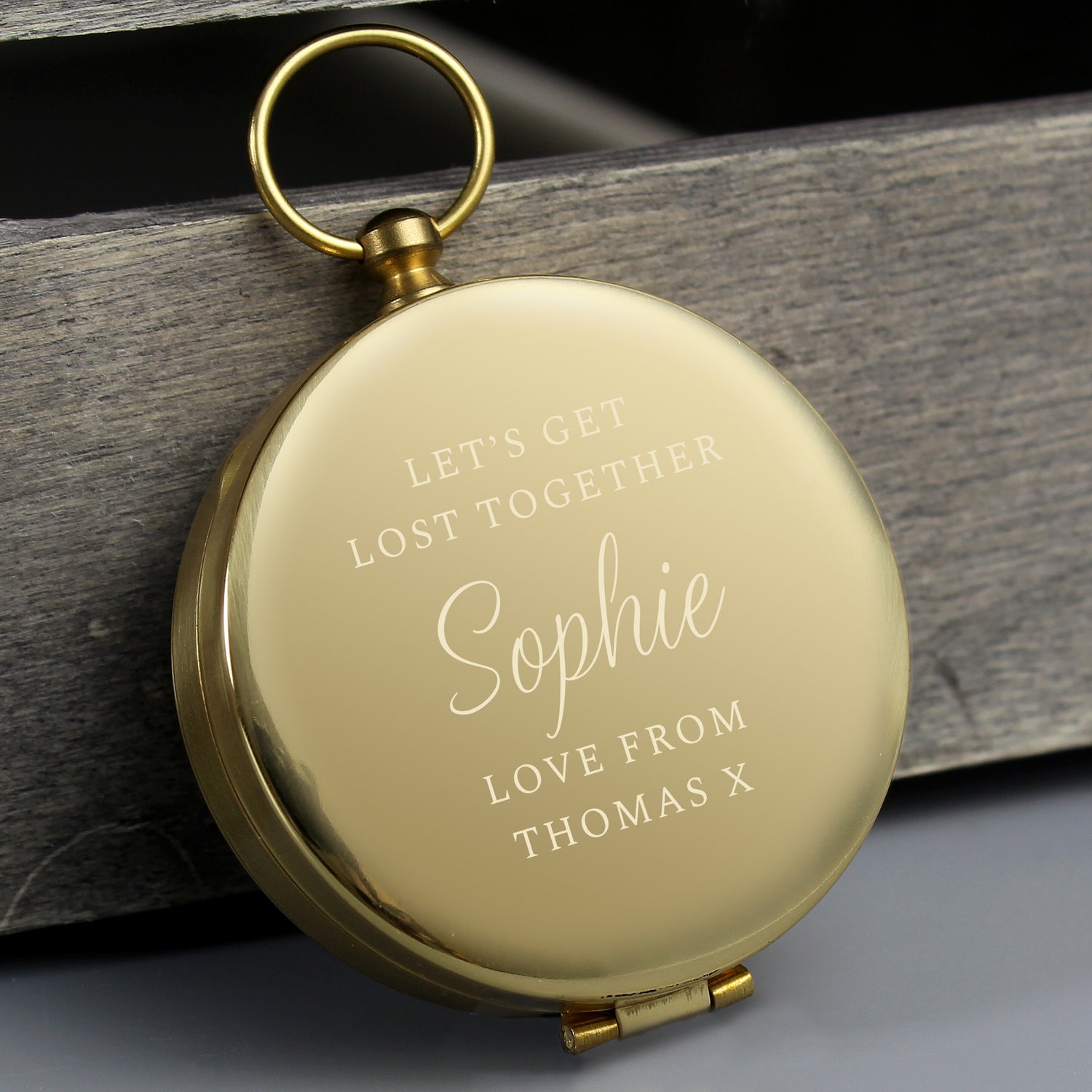 Personalised Classic Keepsake Compass - gift & personalise