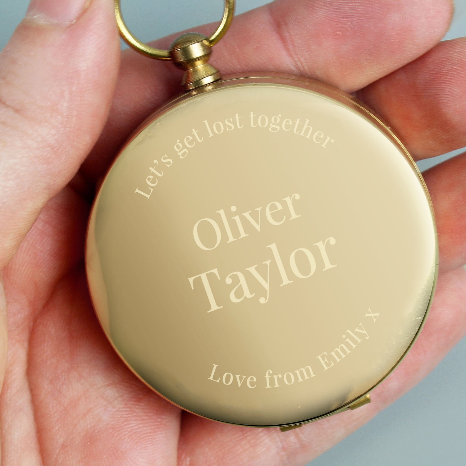 Personalised Wedding Compass - gift & personalise