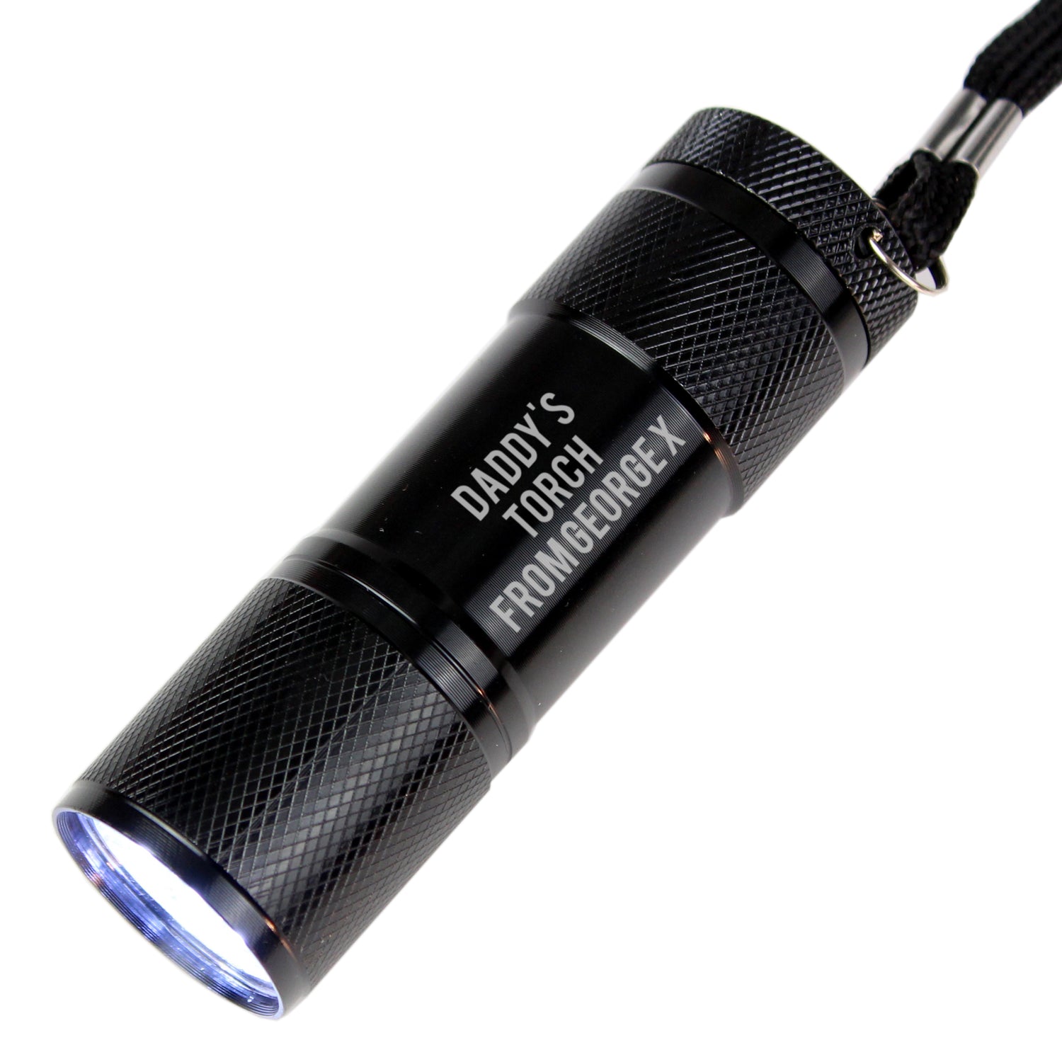 Personalised Free Text Mini Torch - gift & personalise