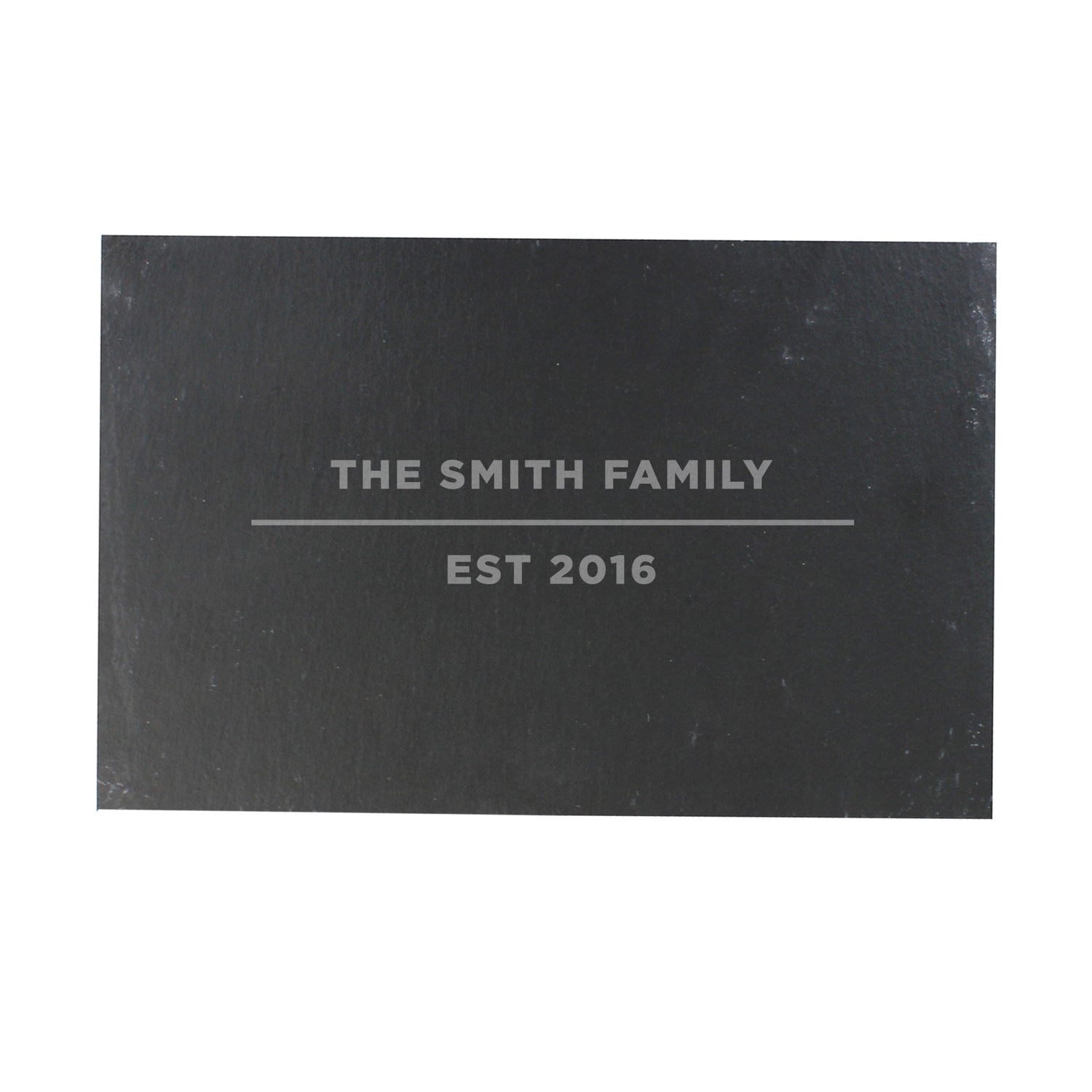 Personalised Classic Slate Rectangle Placemat - gift & personalise