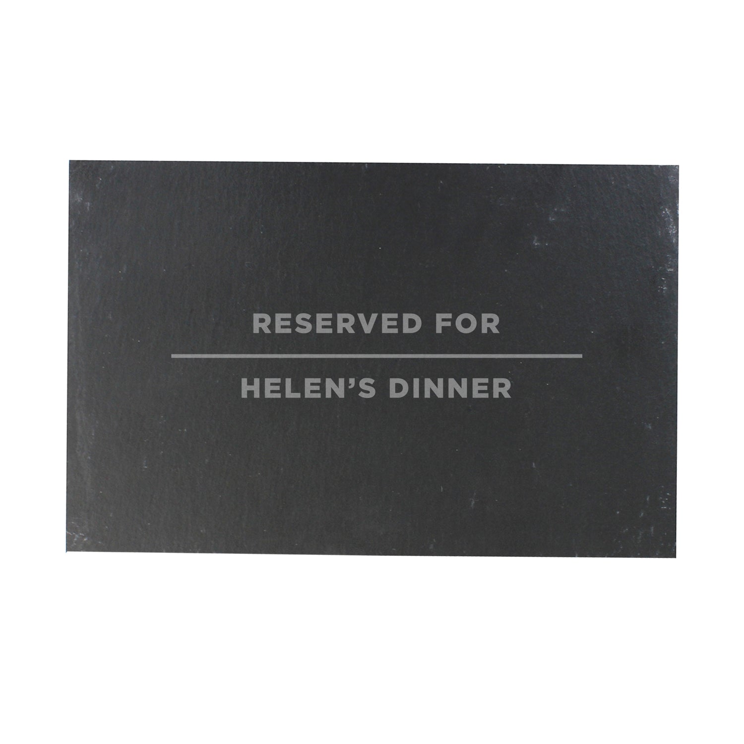 Personalised Classic Slate Rectangle Placemat - gift & personalise