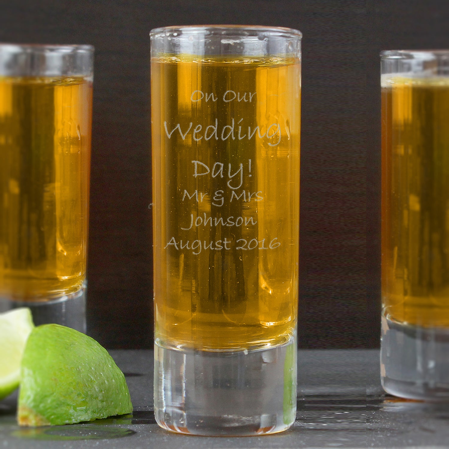 Personalised Engraved Shot Glass - gift & personalise