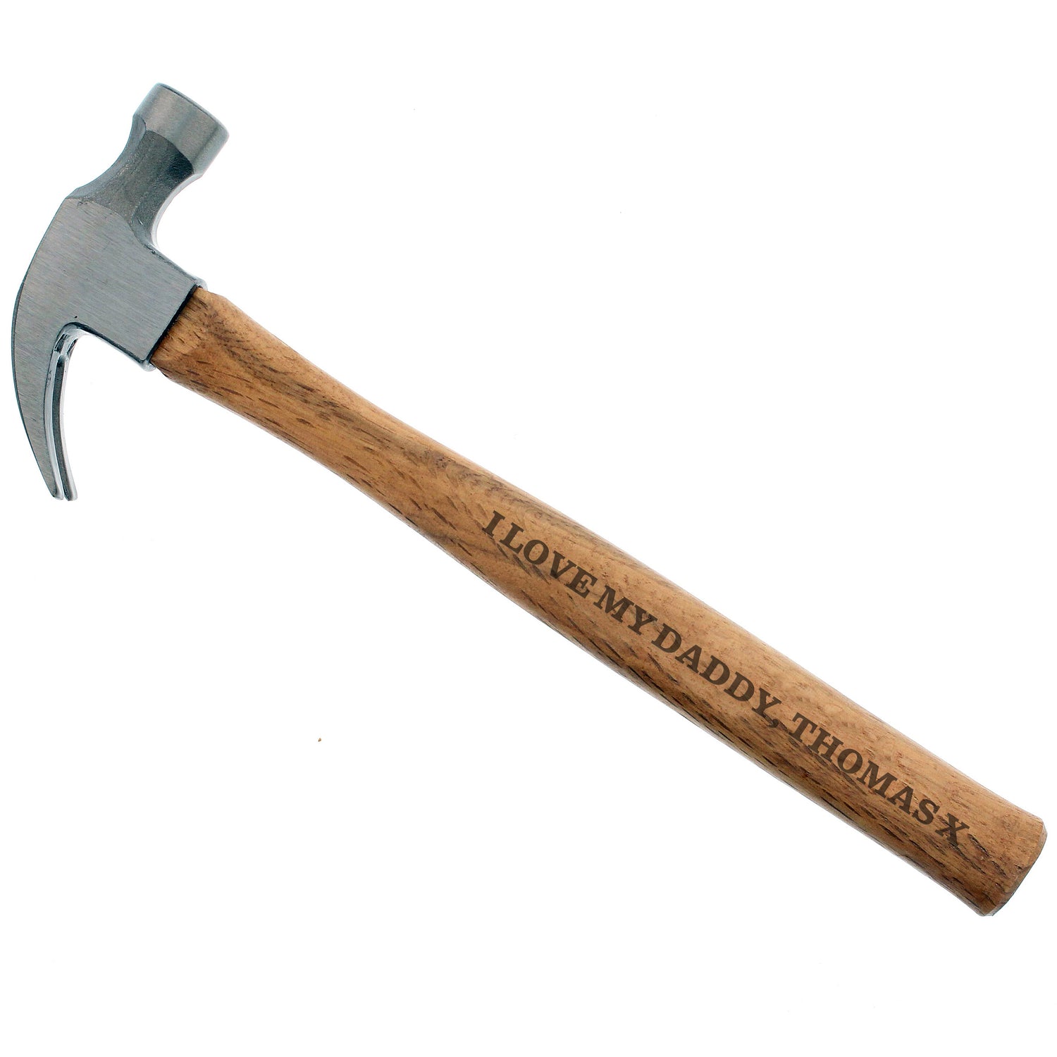 Personalised Bold Text Hammer - gift & personalise