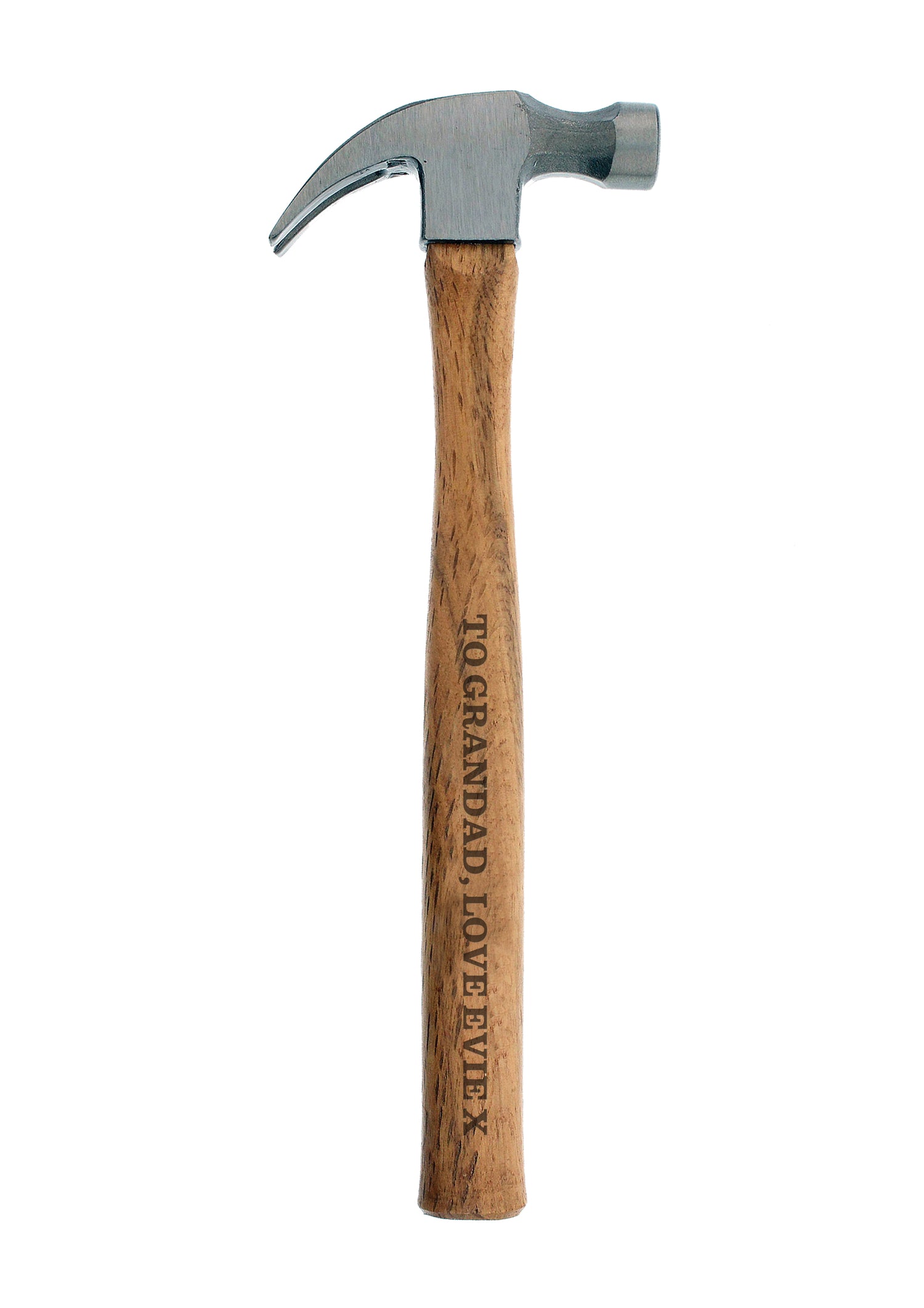 Personalised Bold Text Hammer - gift & personalise