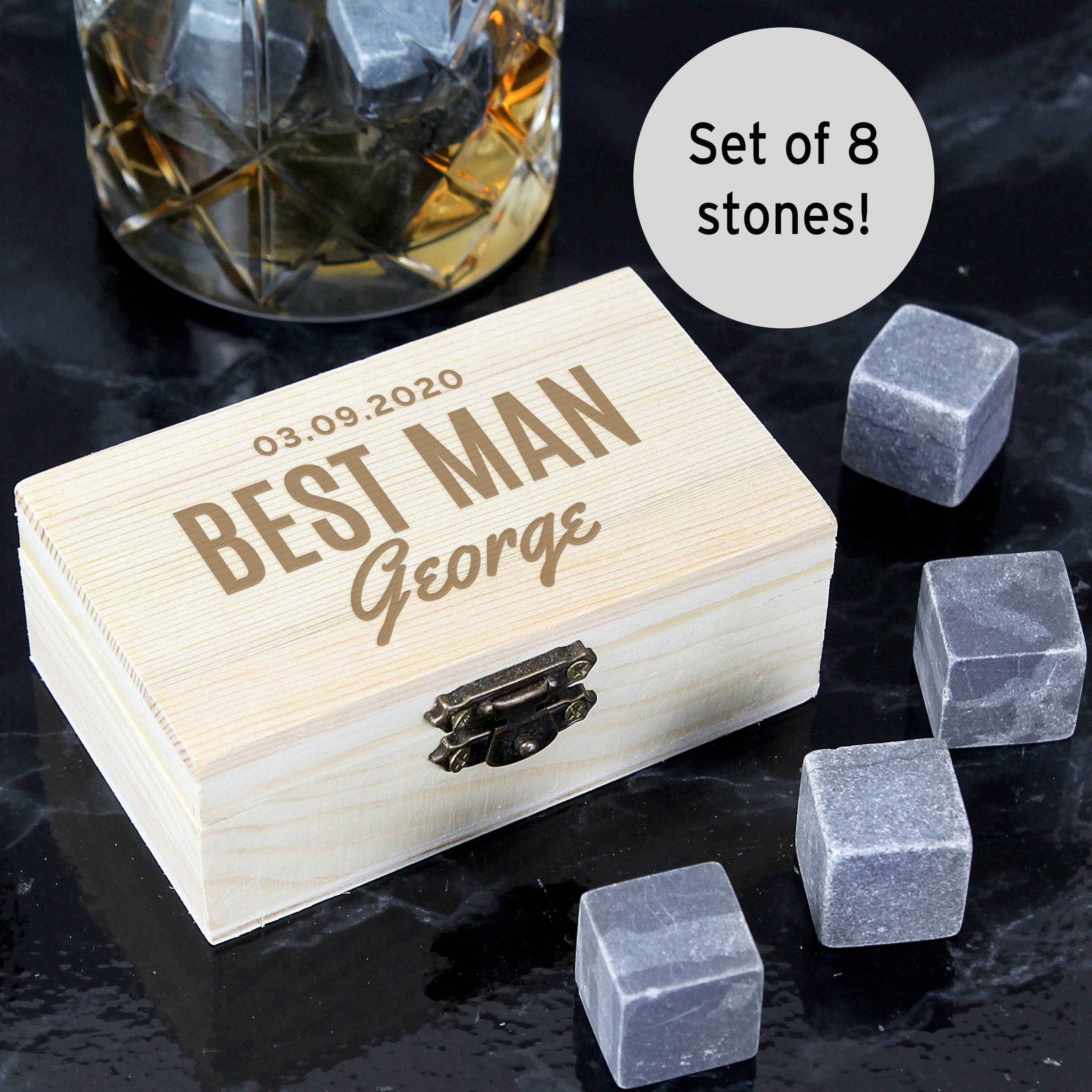 Personalised Cooling Stones - gift & personalise