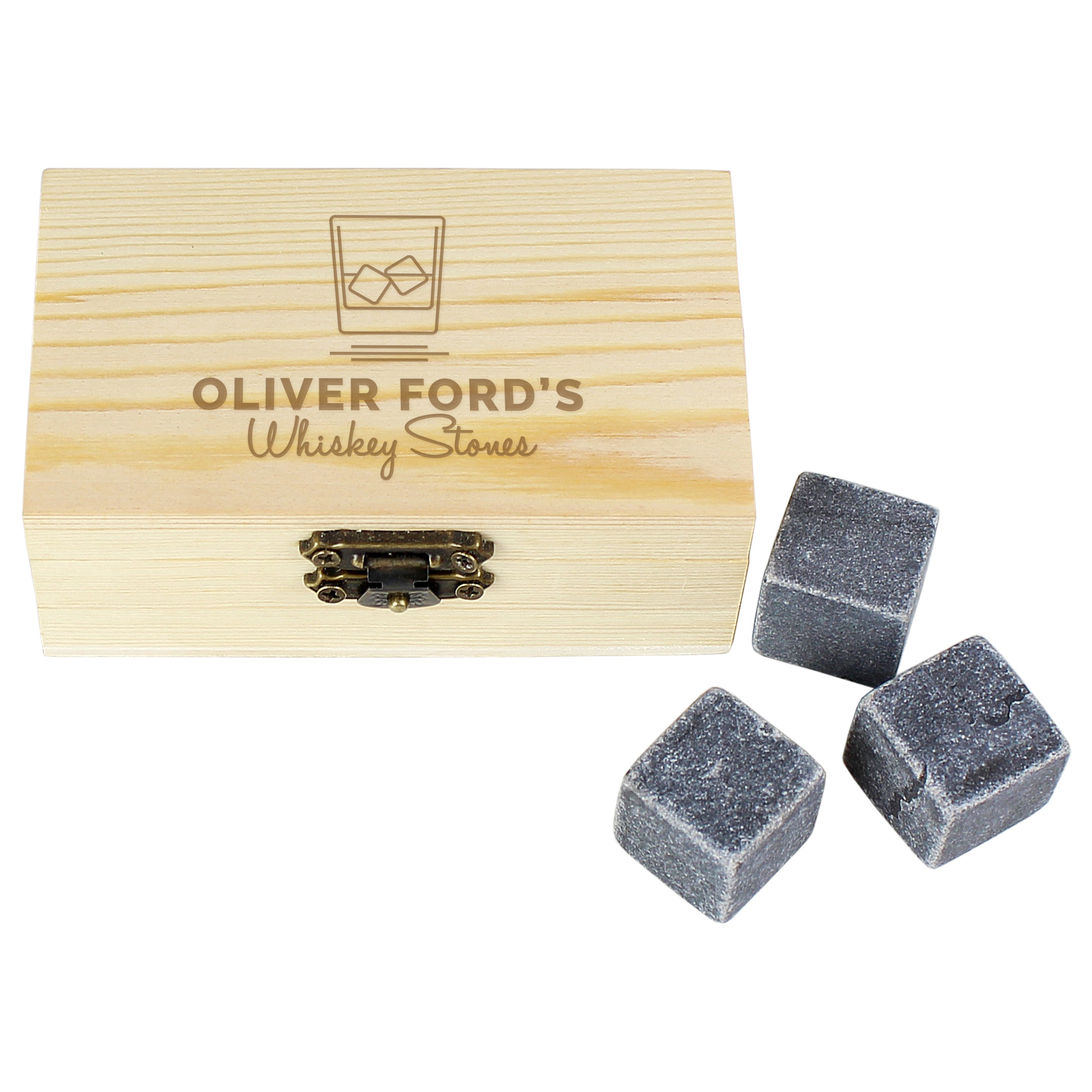 Personalised On The Rocks Cooling Stones - gift & personalise