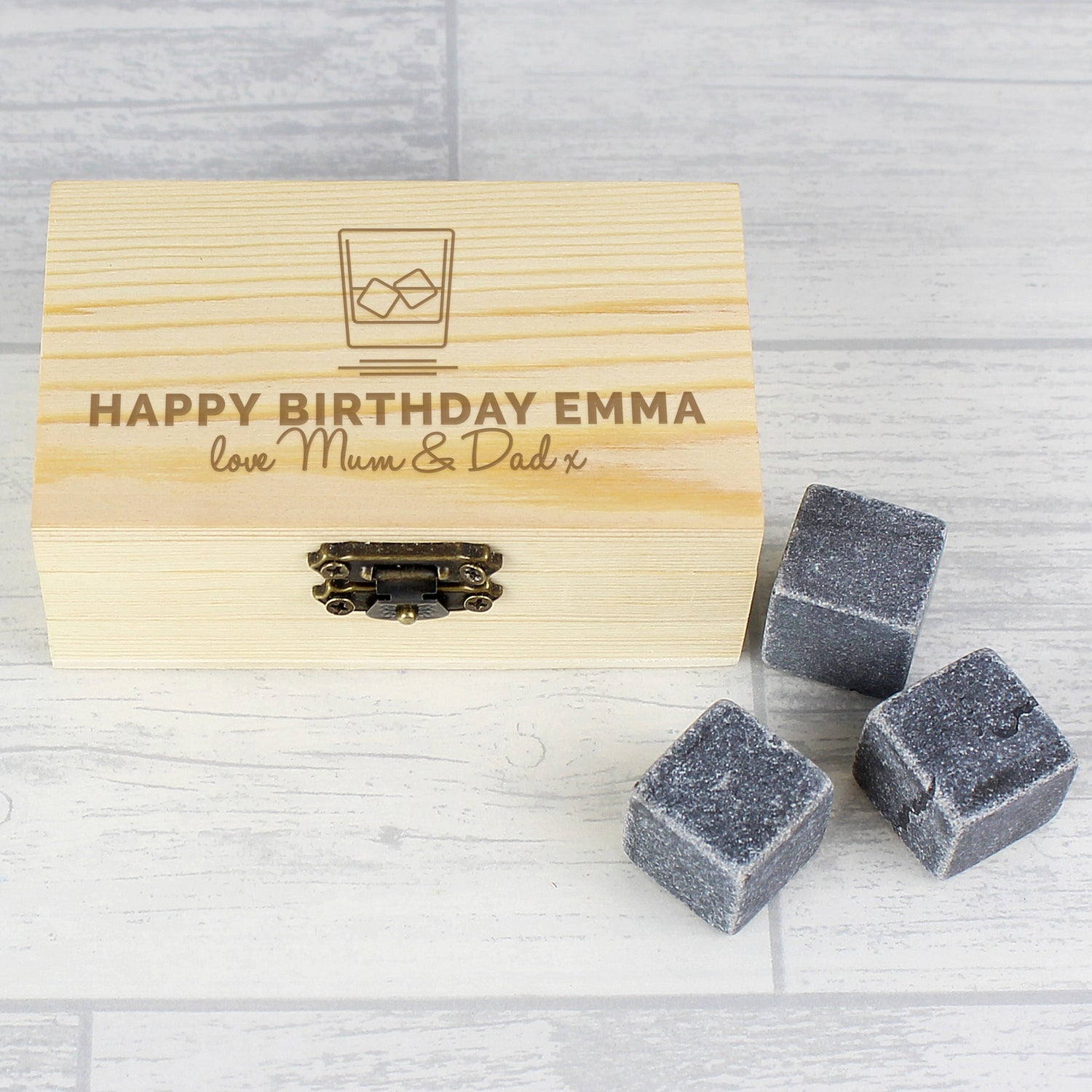 Personalised On The Rocks Cooling Stones - gift & personalise