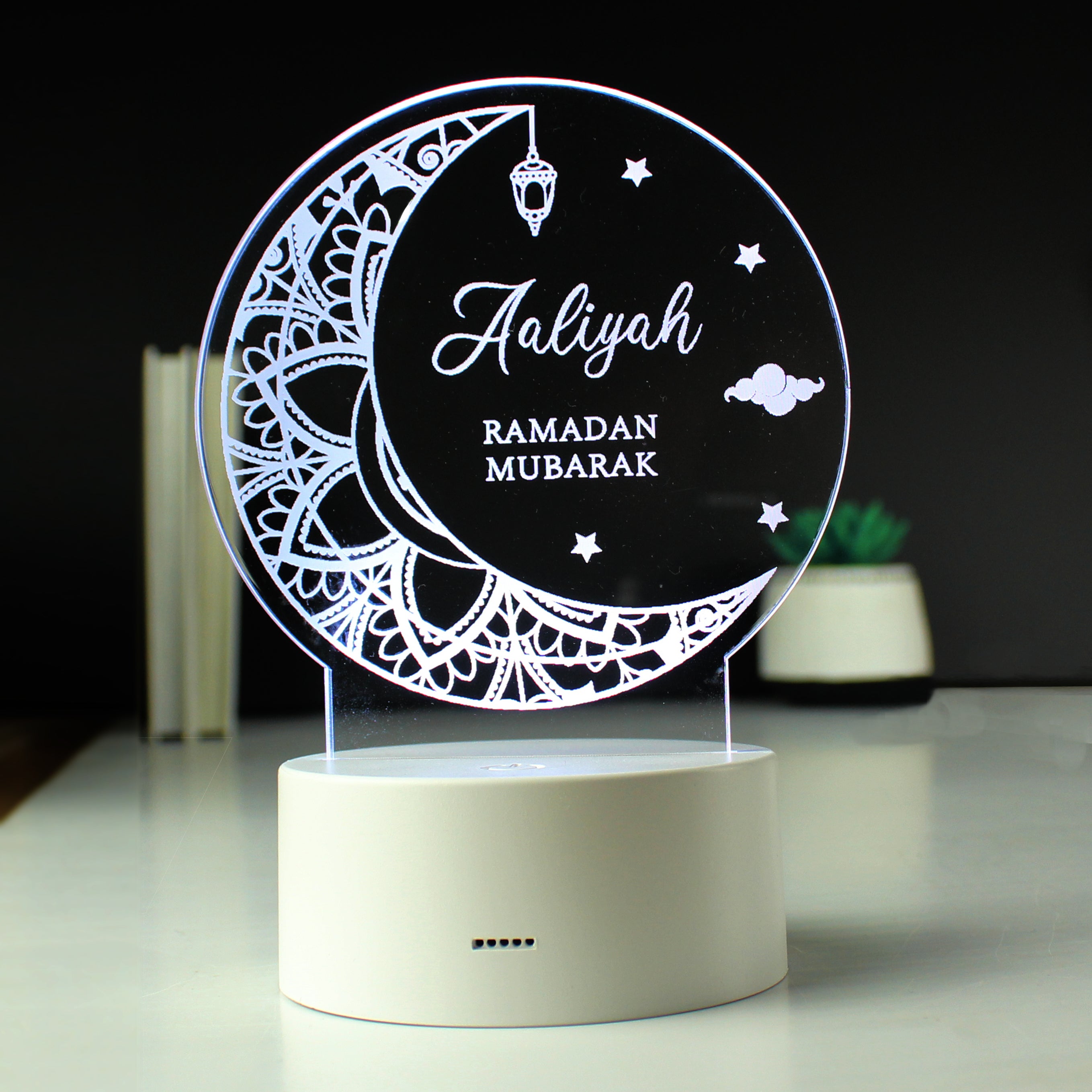 Personalised Eid and Ramadan LED Light - gift & personalise