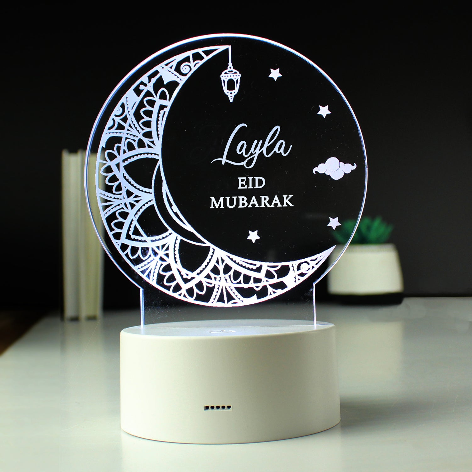 Personalised Eid and Ramadan LED Light - gift & personalise