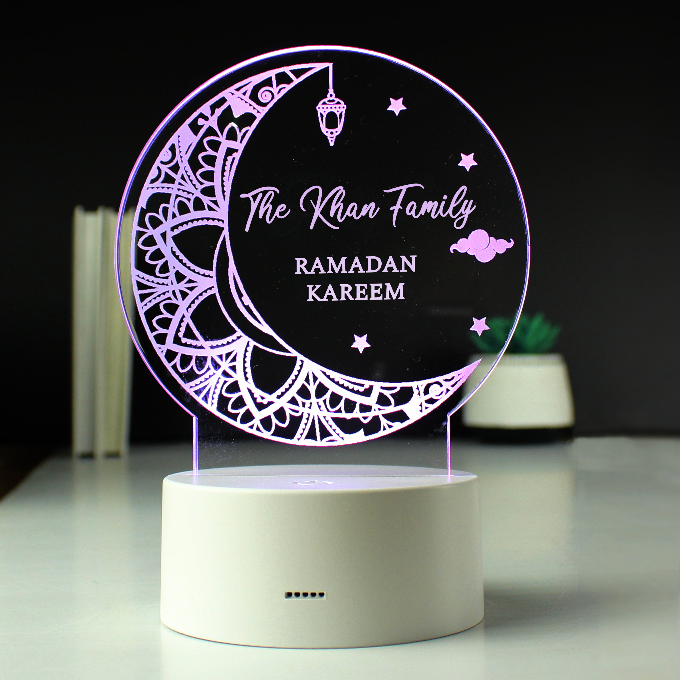 Personalised Eid and Ramadan LED Light - gift & personalise