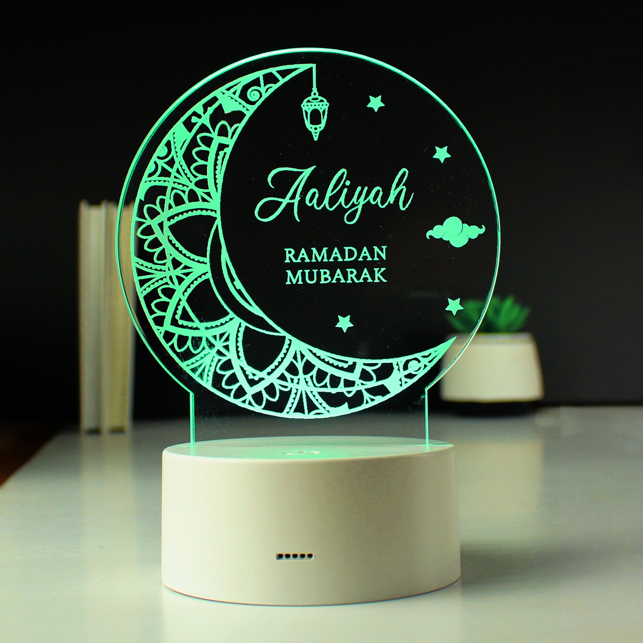 Personalised Eid and Ramadan LED Light - gift & personalise