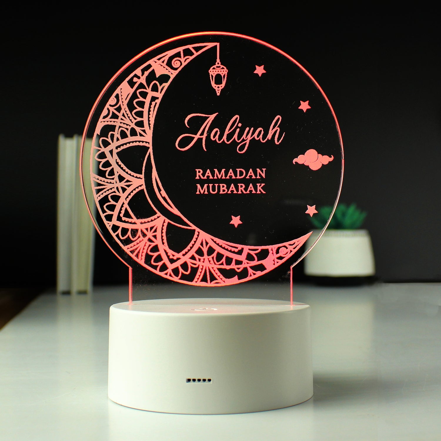 Personalised Eid and Ramadan LED Light - gift & personalise