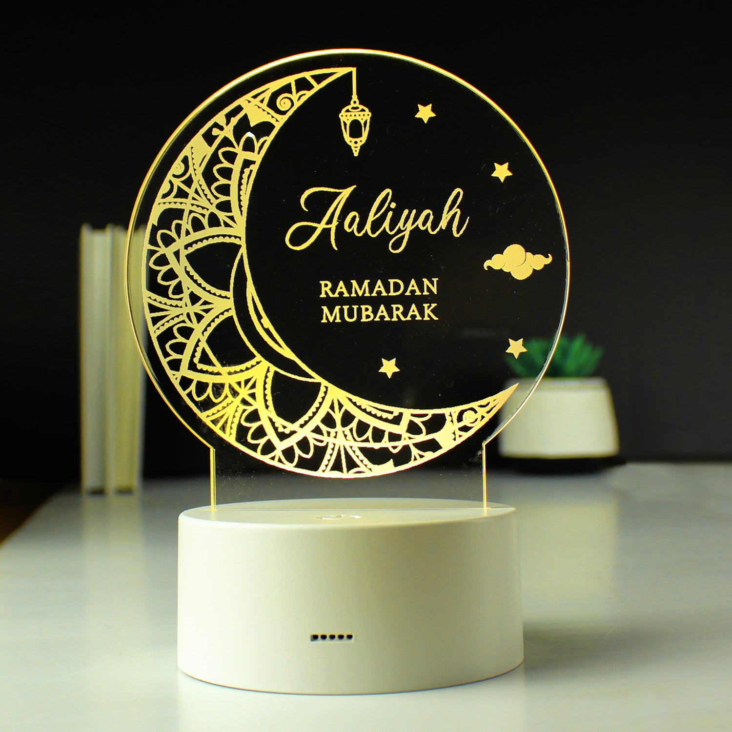 Personalised Eid and Ramadan LED Light - gift & personalise