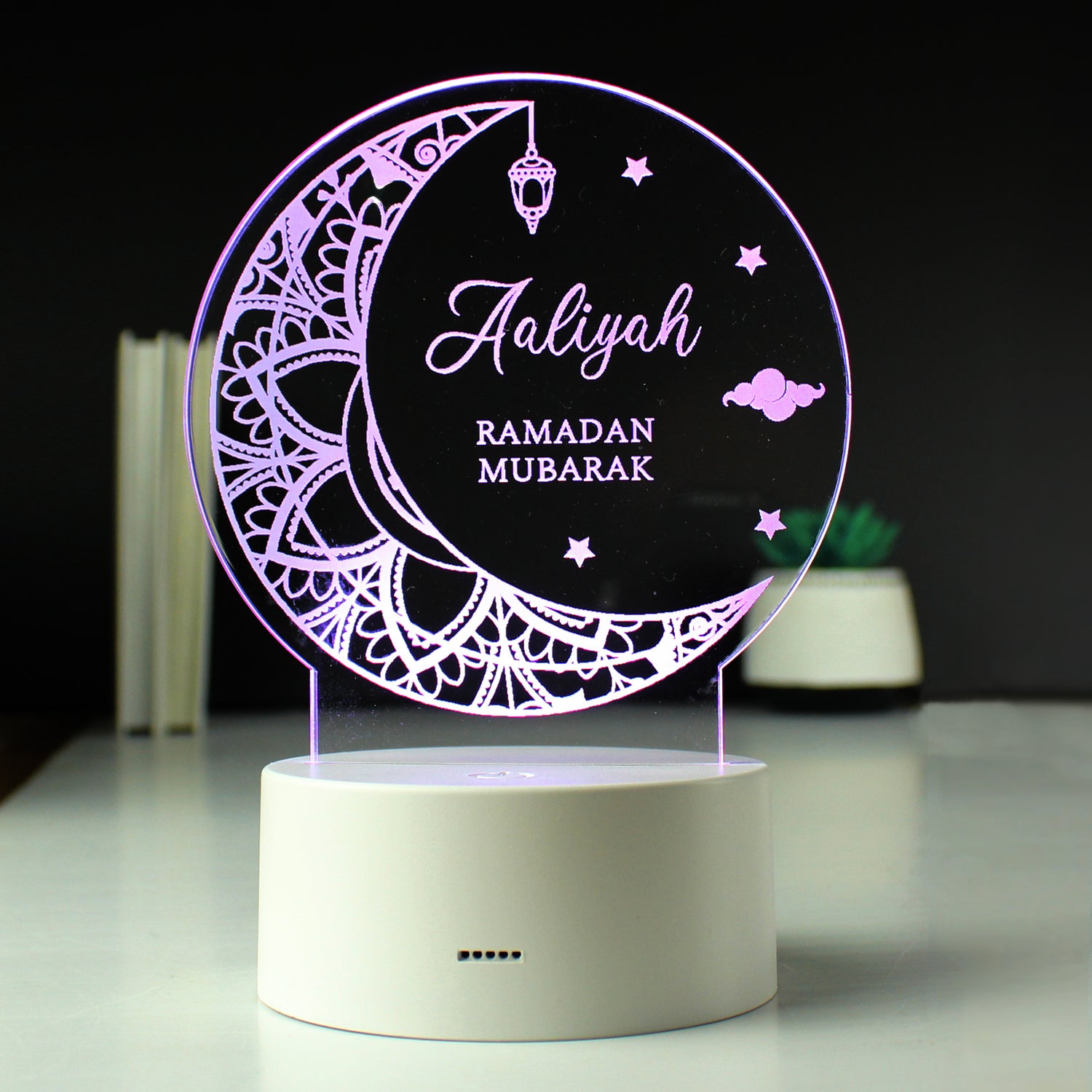 Personalised Eid and Ramadan LED Light - gift & personalise