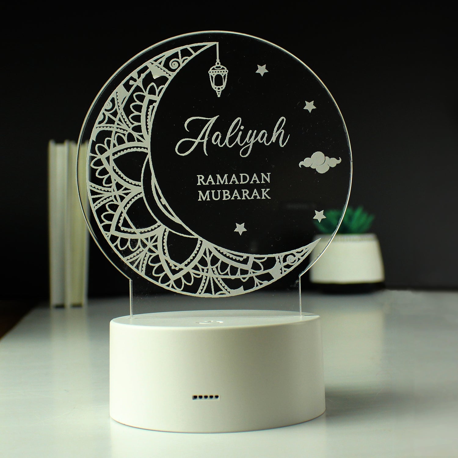 Personalised Eid and Ramadan LED Light - gift & personalise