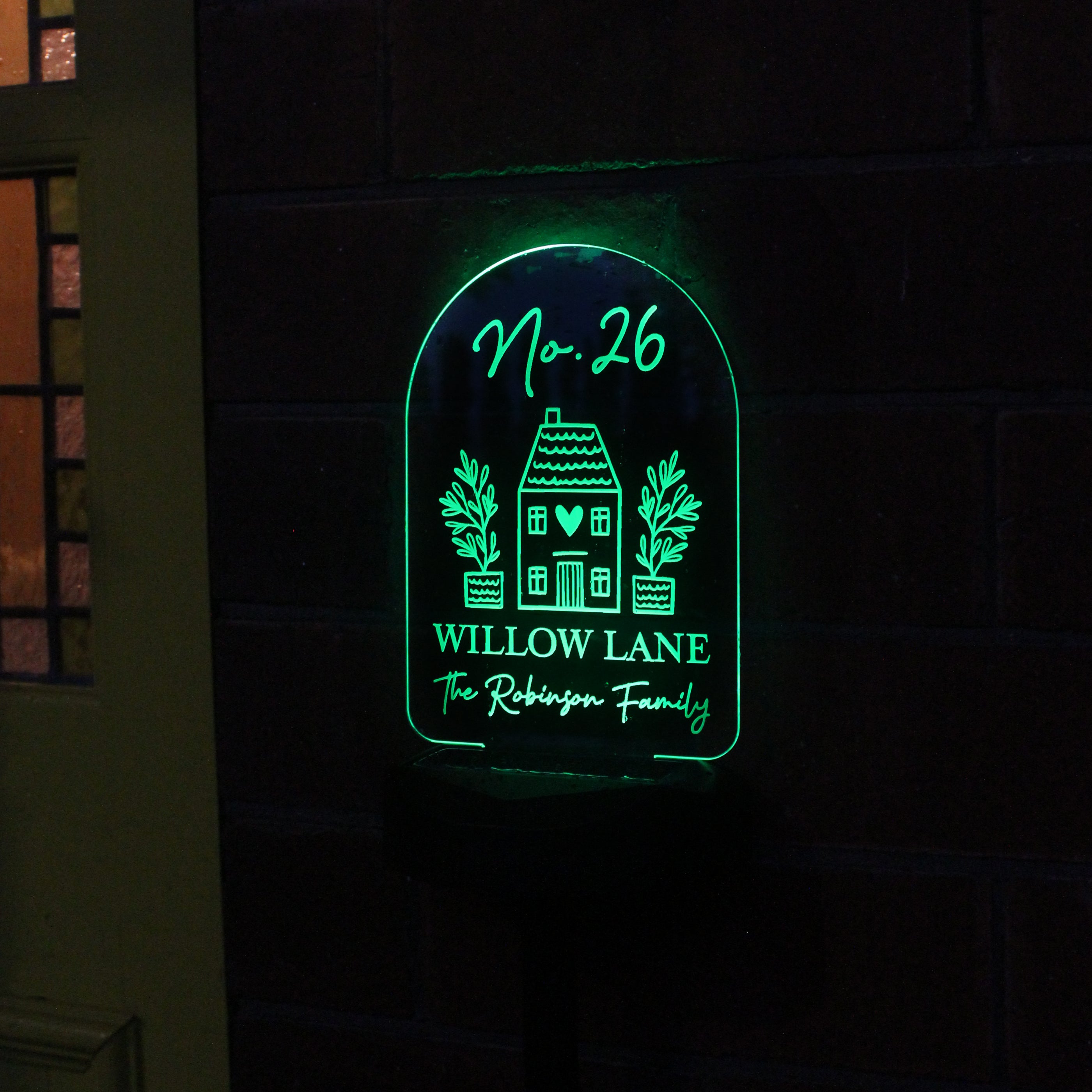 Personalised Home Outdoor Solar Light - gift & personalise