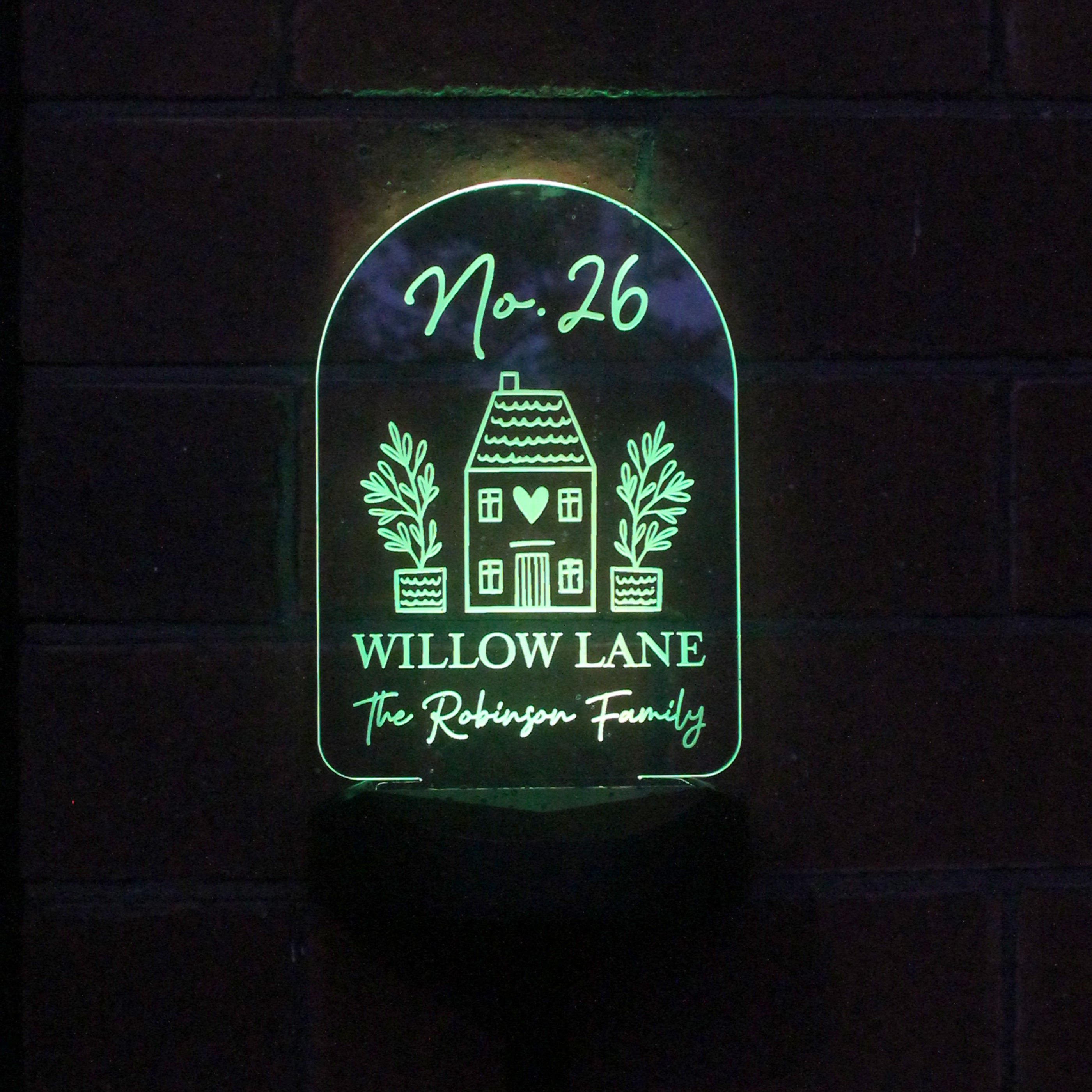 Personalised Home Outdoor Solar Light - gift & personalise