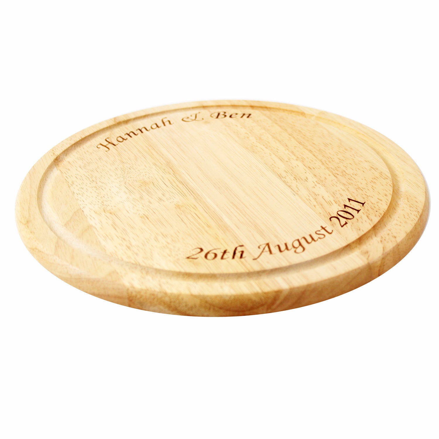 Personalised Round Chopping Board - gift & personalise