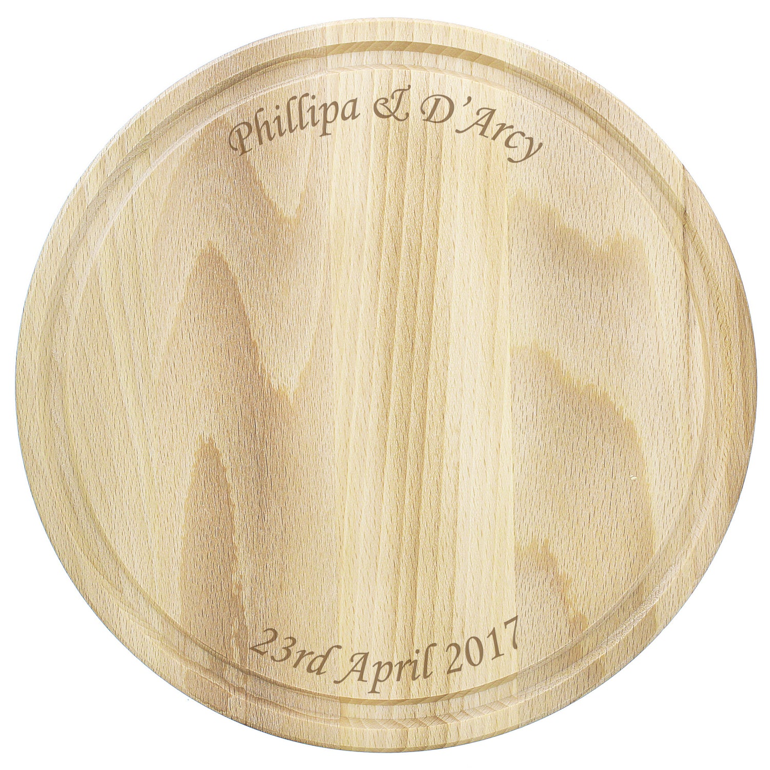 Personalised Round Chopping Board - gift & personalise