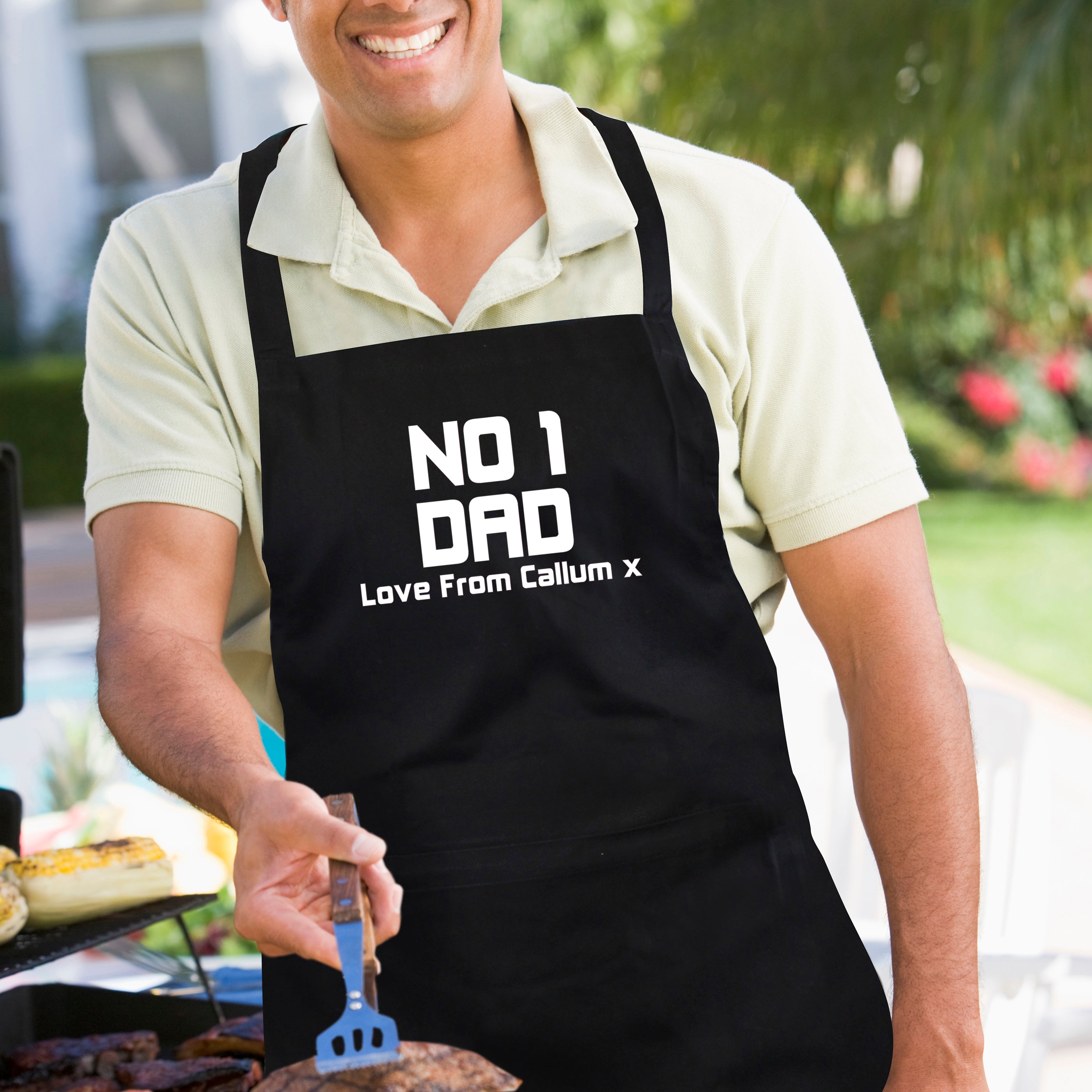 Personalised No.1 Dad Apron - gift & personalise