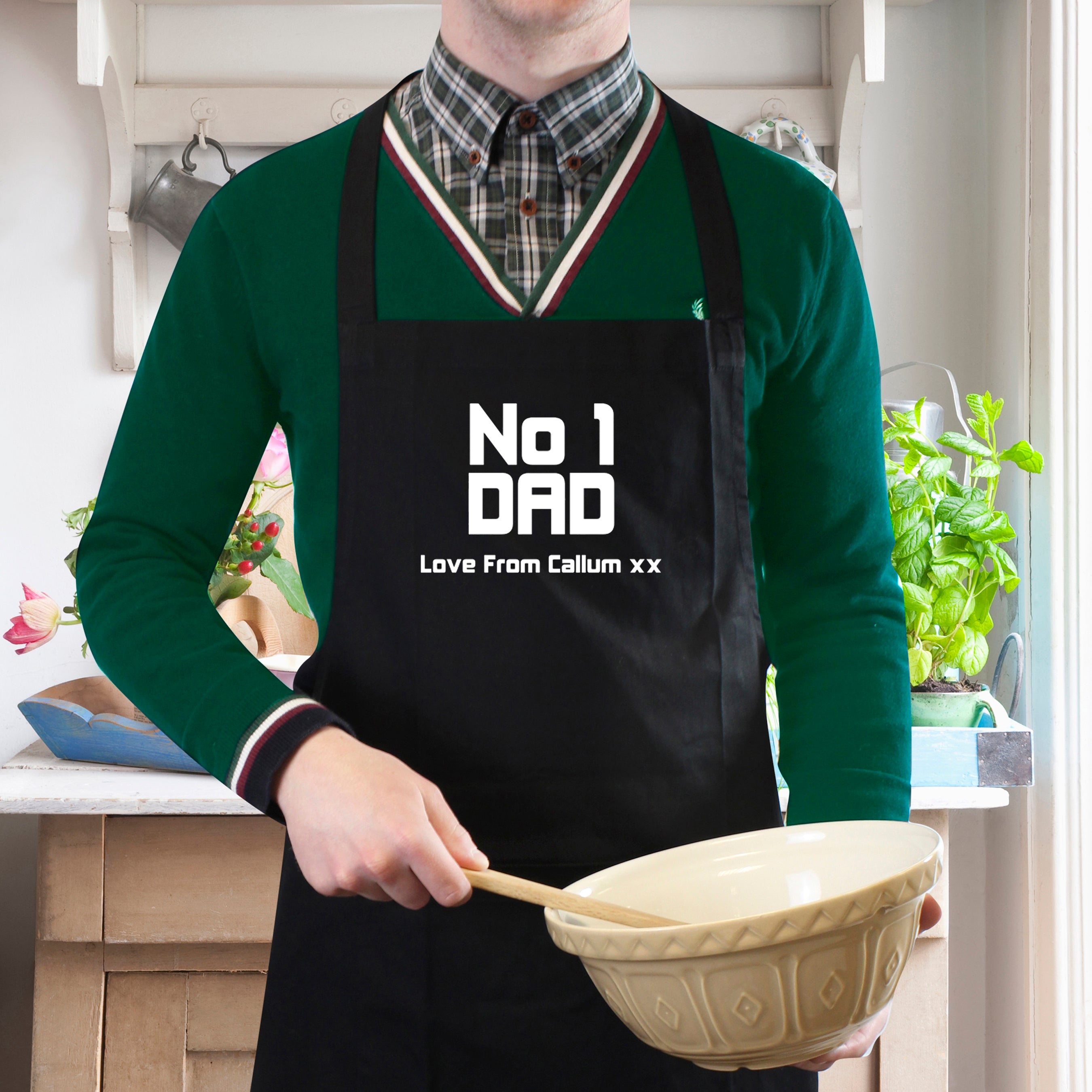 Personalised No.1 Dad Apron - gift & personalise